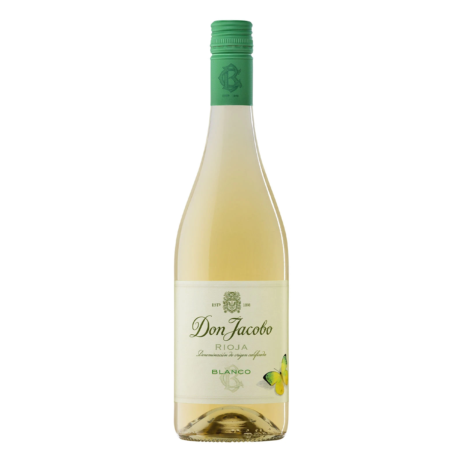 Вино Don Jacobo Rioja Blanco DOC біле сухе 12% 0.75л Фото №:1