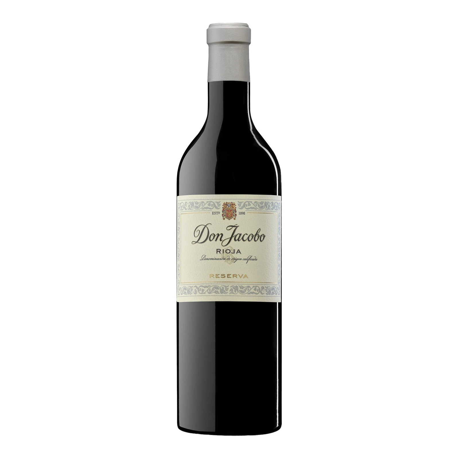 Вино Don Jacobo Rioja Reserva DOC червоне сухе 14% 0.75л Фото навігації №:1