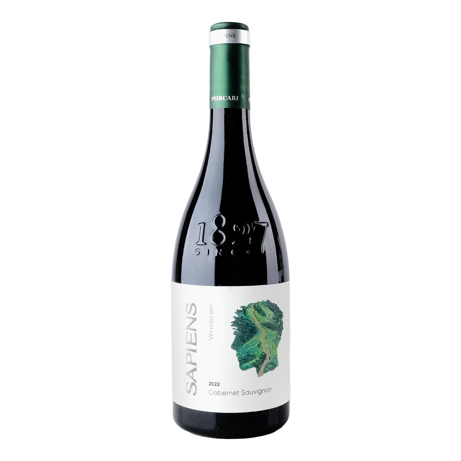 Вино Purcari Sapiens Cabernet Sauvignon червоне сухе 14% 0.75л