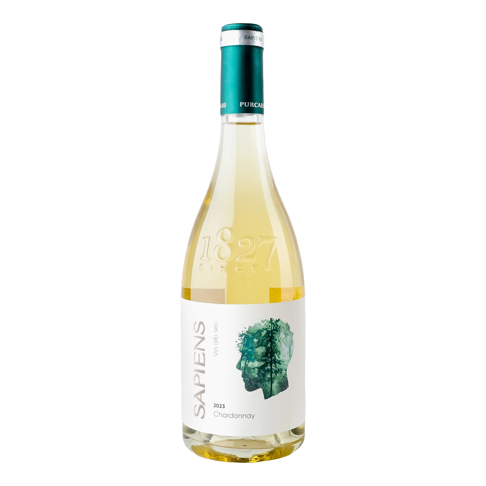Вино Purcari Sapiens Chardonnay біле сухе 13.5% 0.75л