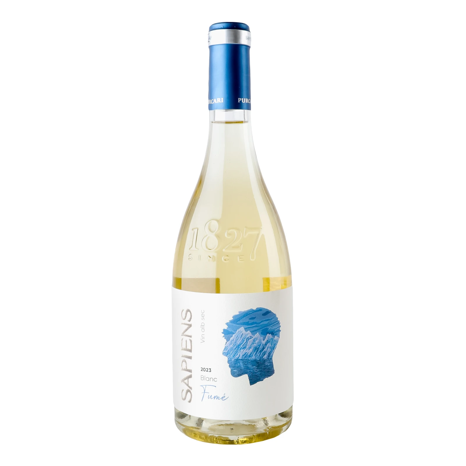 Вино Purcari Sapiens Blanc Fume біле сухе 12.5% 0.75л Фото навігації №:1