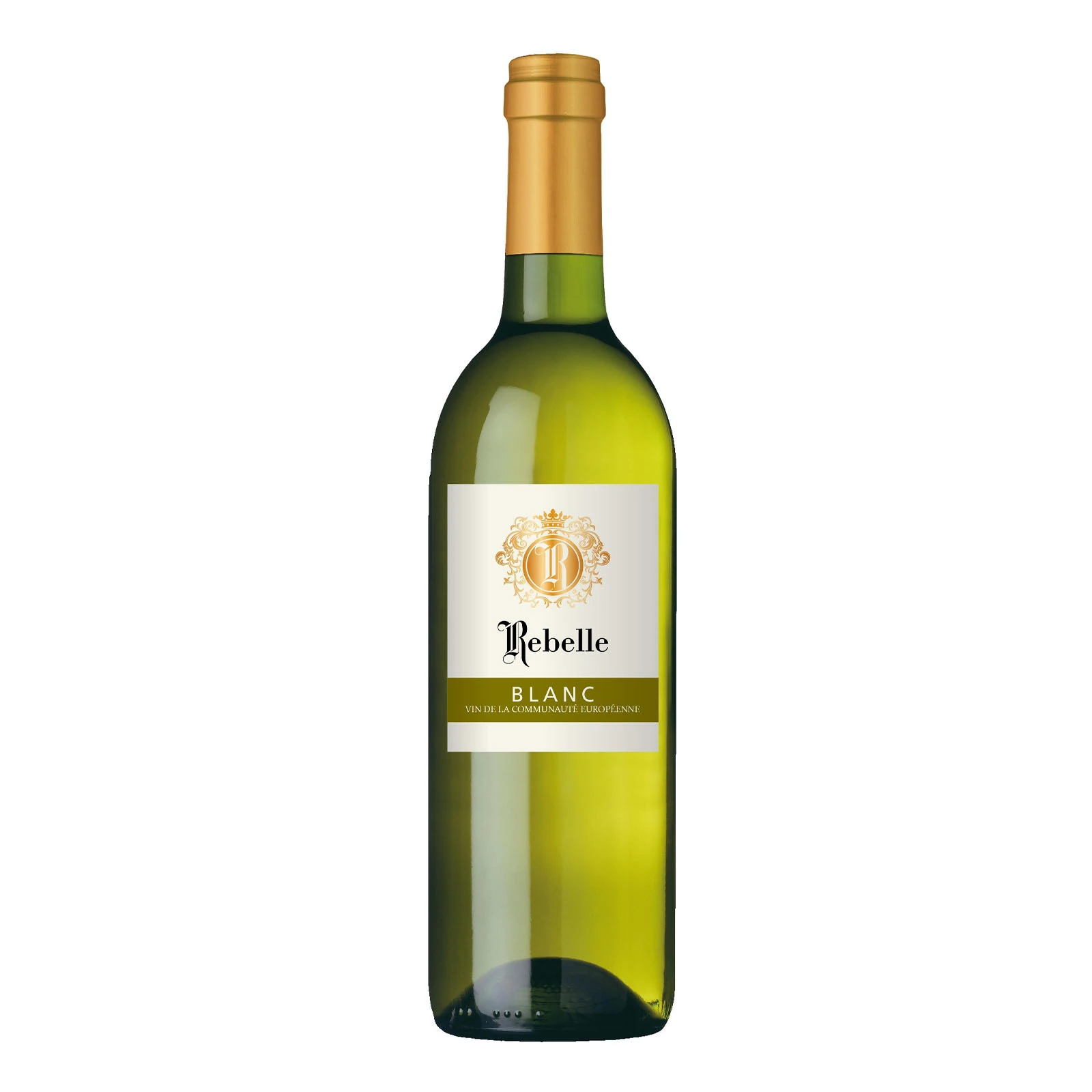 Вино Rebelle Blanc біле сухе 10.5% 0.75л Фото №:1
