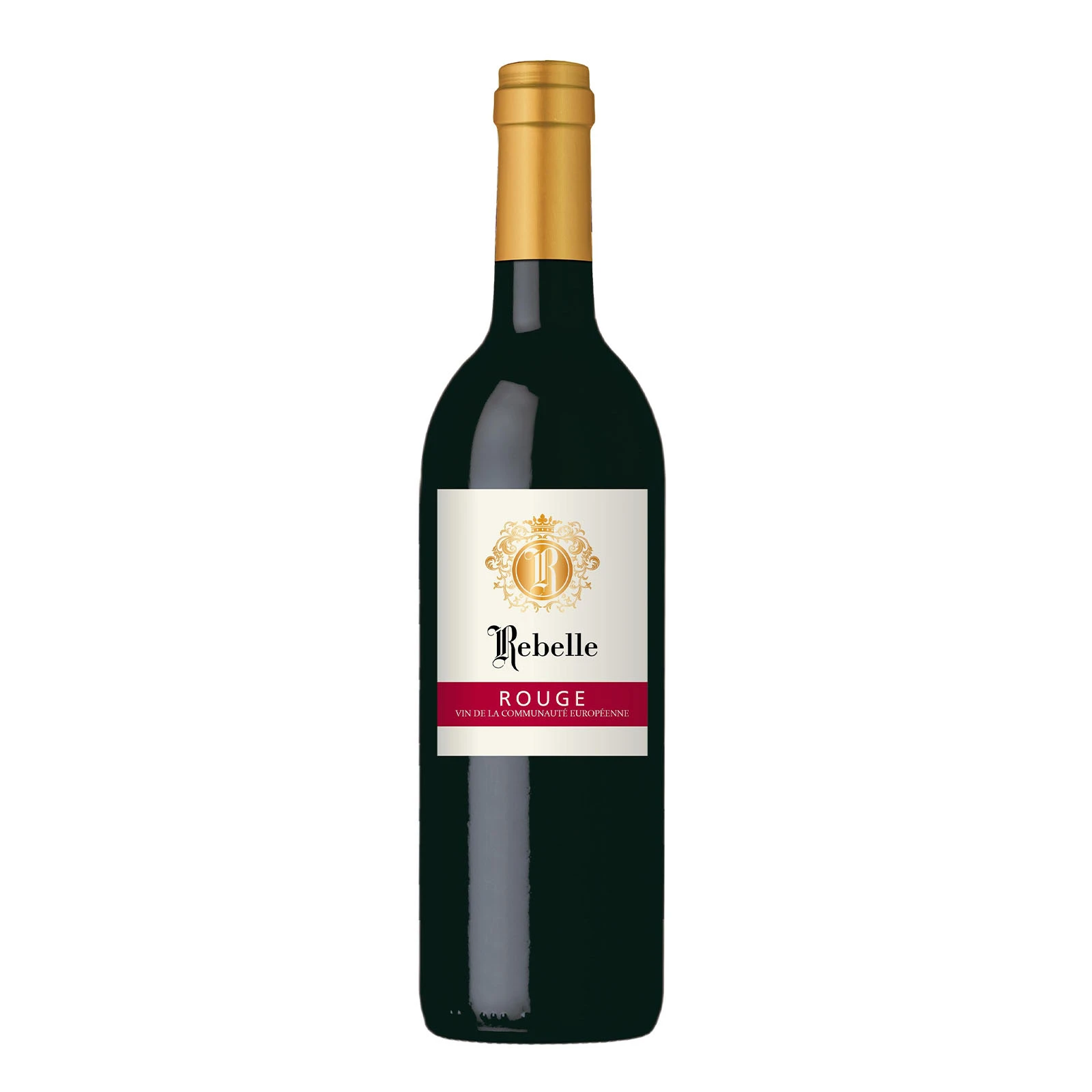 Вино Rebelle Rouge червоне сухе 11% 0.75л