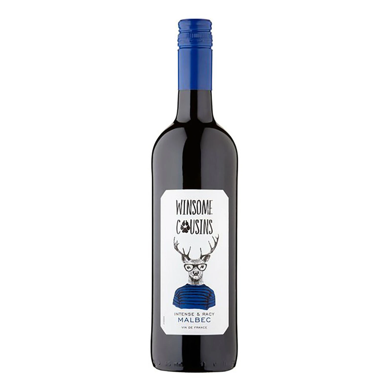 Вино Winsome Cousins Malbec червоне сухе 13% 0.75л