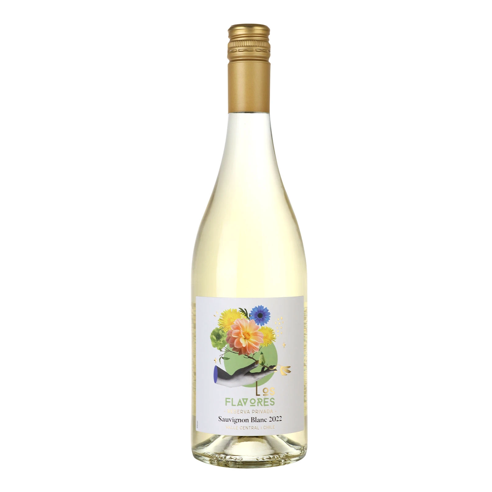 Вино Los Flavores Sauvignon Blanc біле сухе 12.5% 0.75л Фото навігації №:1