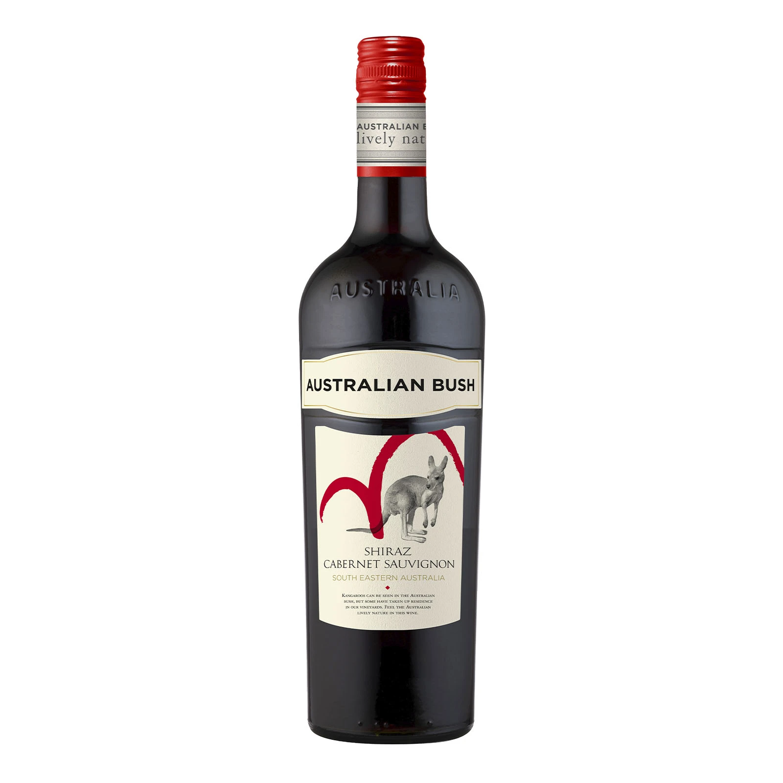 Вино Australian Bush Shiraz Cabernet Sauvignon червоне сухе 13.5% 0.75л
