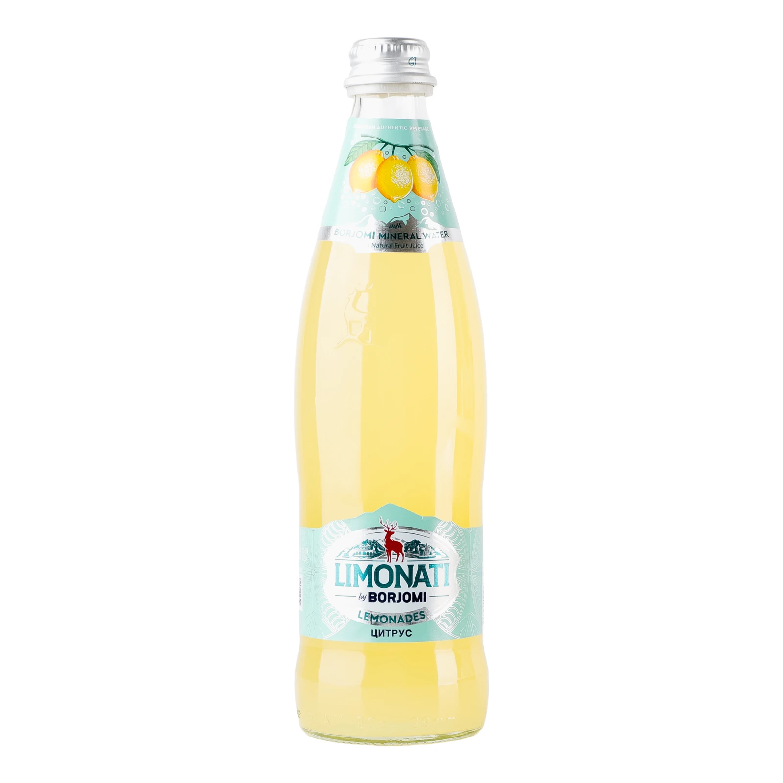 Напій Borjomi 500мл Limonati цитрус Новинка Фото №:1