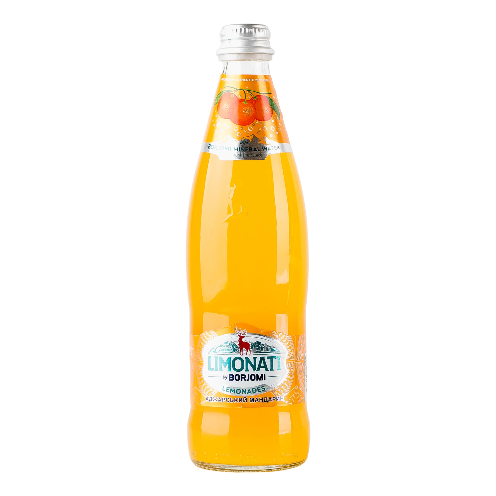 Напій Borjomi 500мл Limonati Аджарський мандарин Новинка Фото №:1