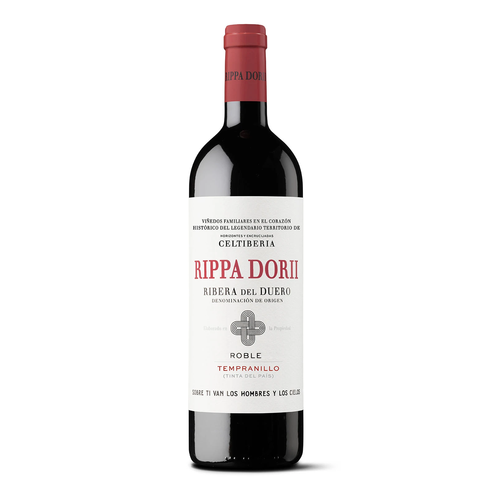 Вино Rippa Dorii Roble червоне сухе 14.5% 0.75л