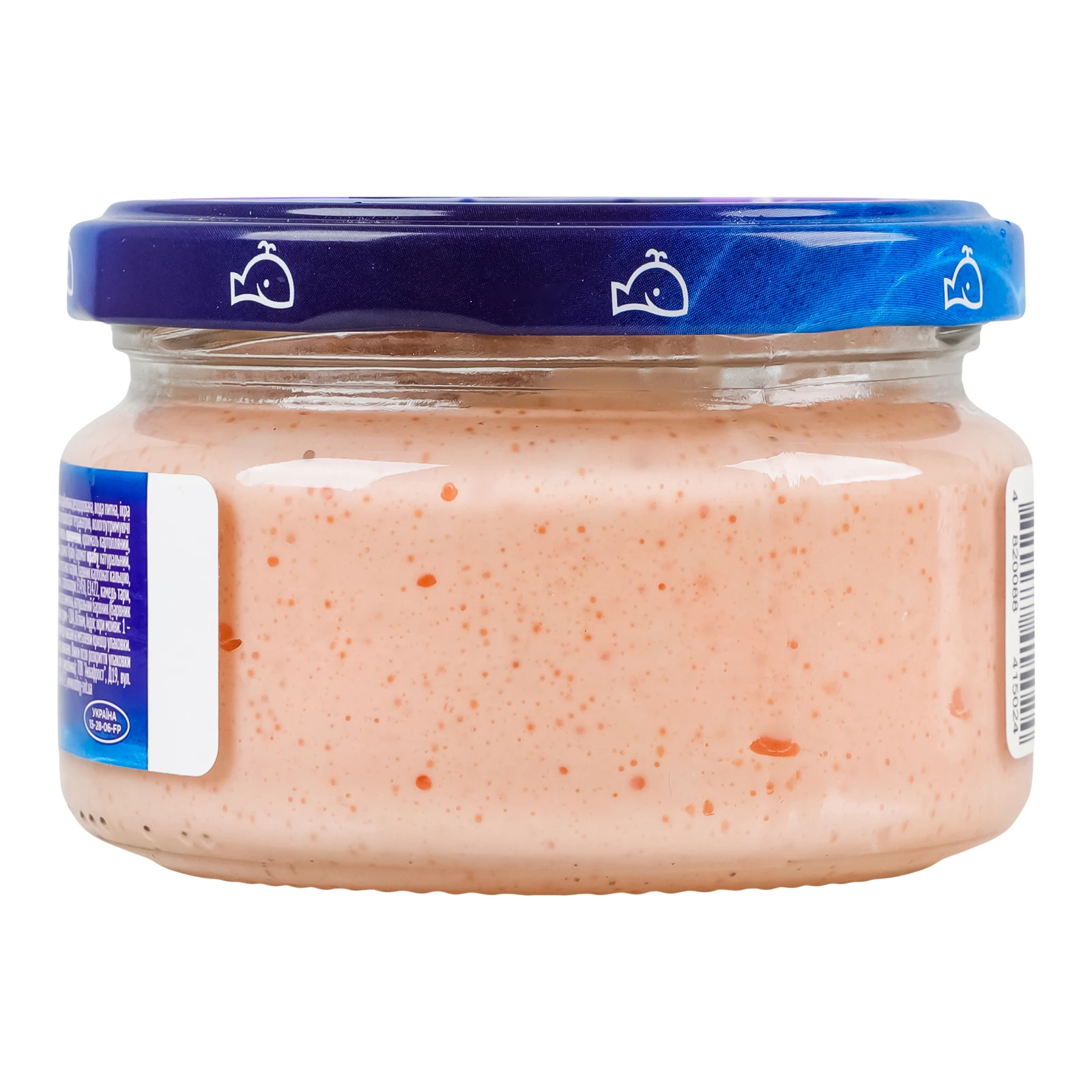 Продукт з ікрою Водний світ Ікорка мойви з крабовим м'ясом пастеризований 160г Фото №:2