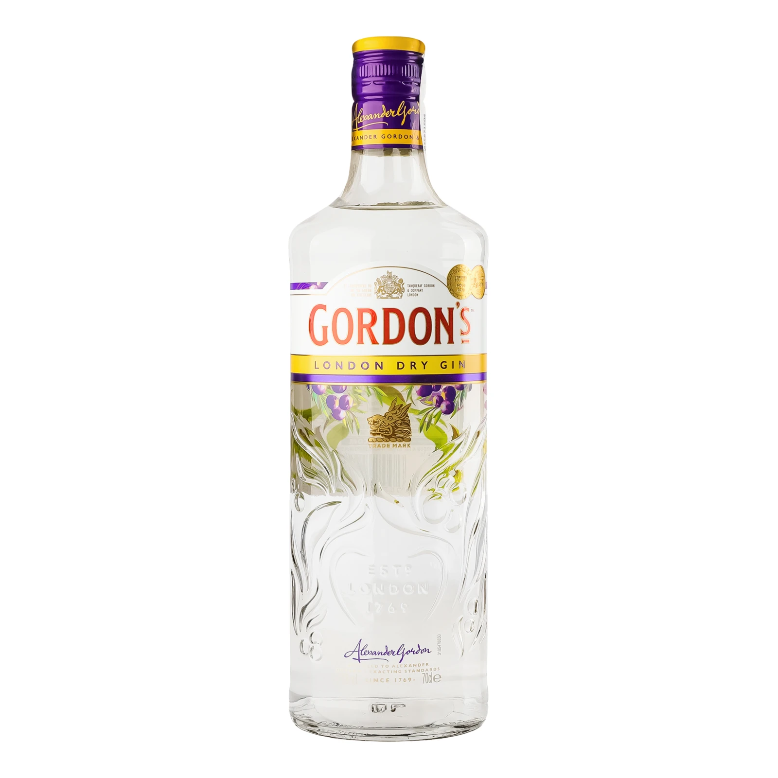 Джин Gordon's London Dry 37.5% 0.7л Фото №:1