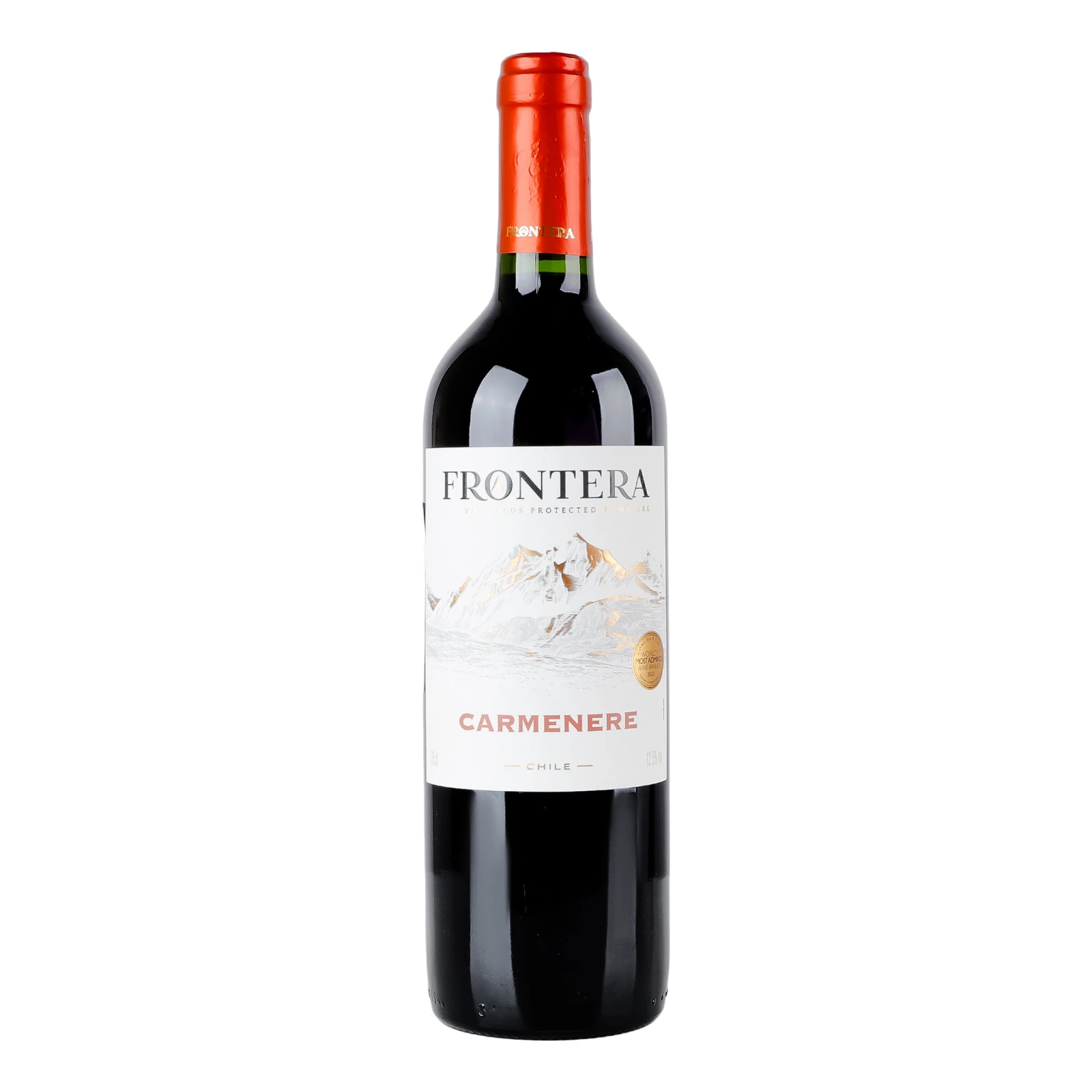 Вино Frontera Carmenere червоне напівсухе 12.5% 0.75л Фото навігації №:1