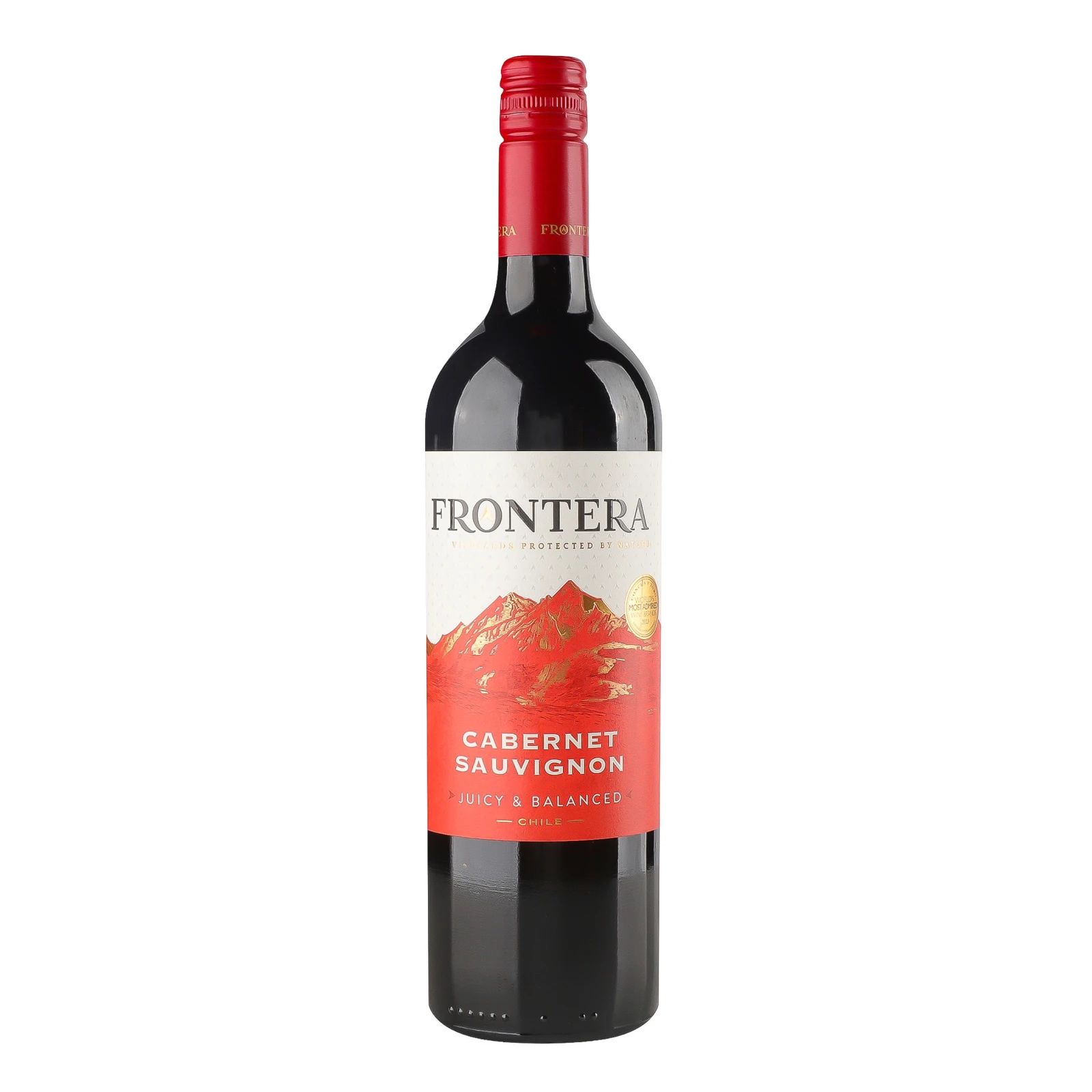 Вино Frontera Cabernet Sauvignon червоне напівсухе 12% 0.75л Фото навігації №:1