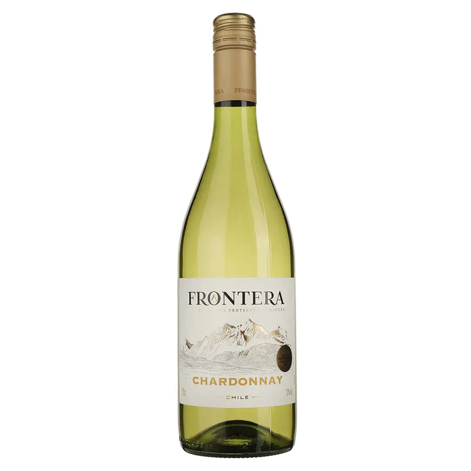 Вино Frontera Chardonnay біле напівсухе 12.5% 0.75л Фото навігації №:1
