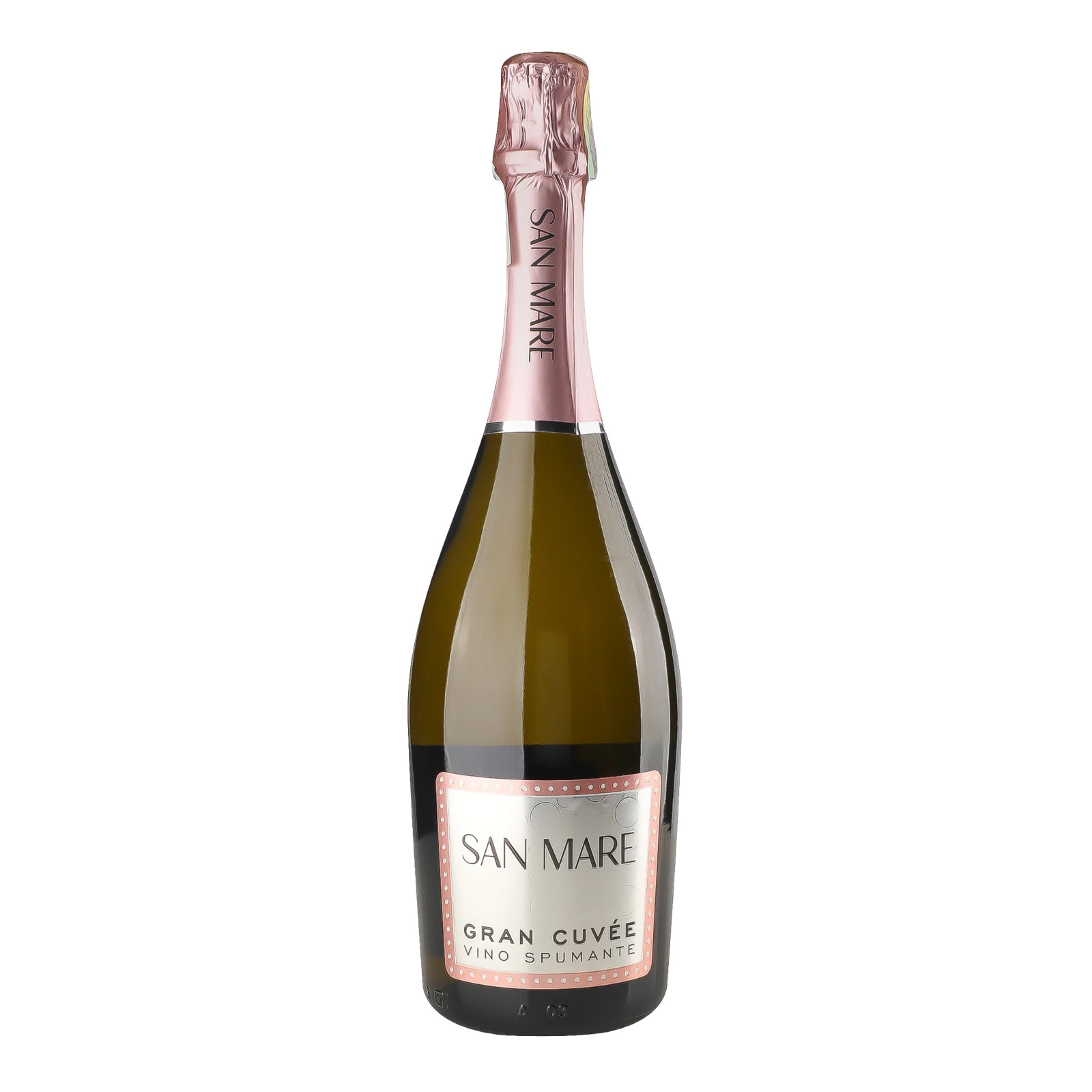 Вино ігристе San Mare Gran Cuvee біле екстра сухе 11% 0.75л