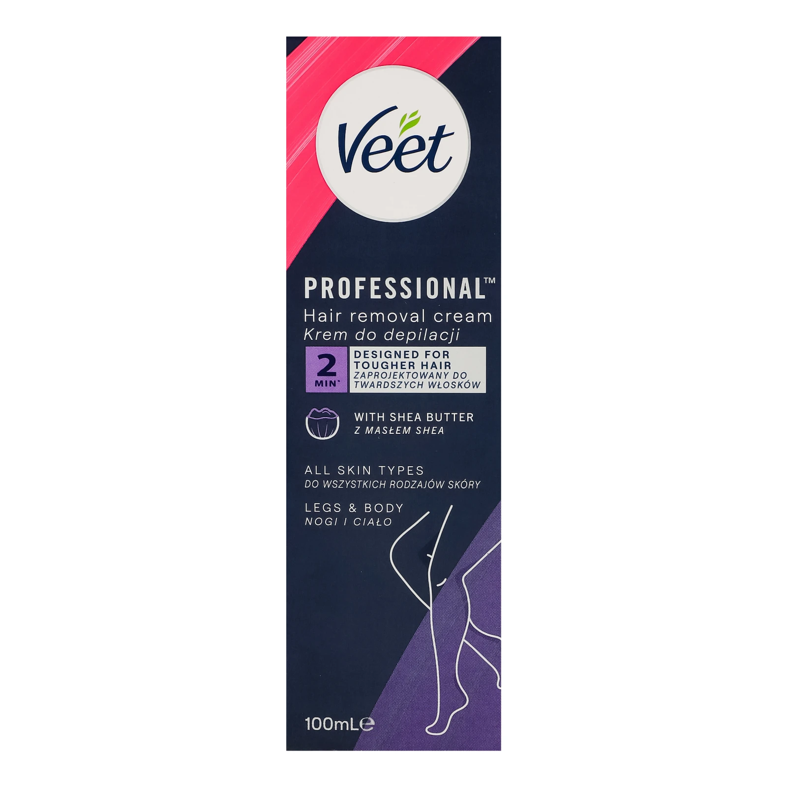 Крем для депіляції Veet Professional для всіх типів шкіри 100мл Фото №:1