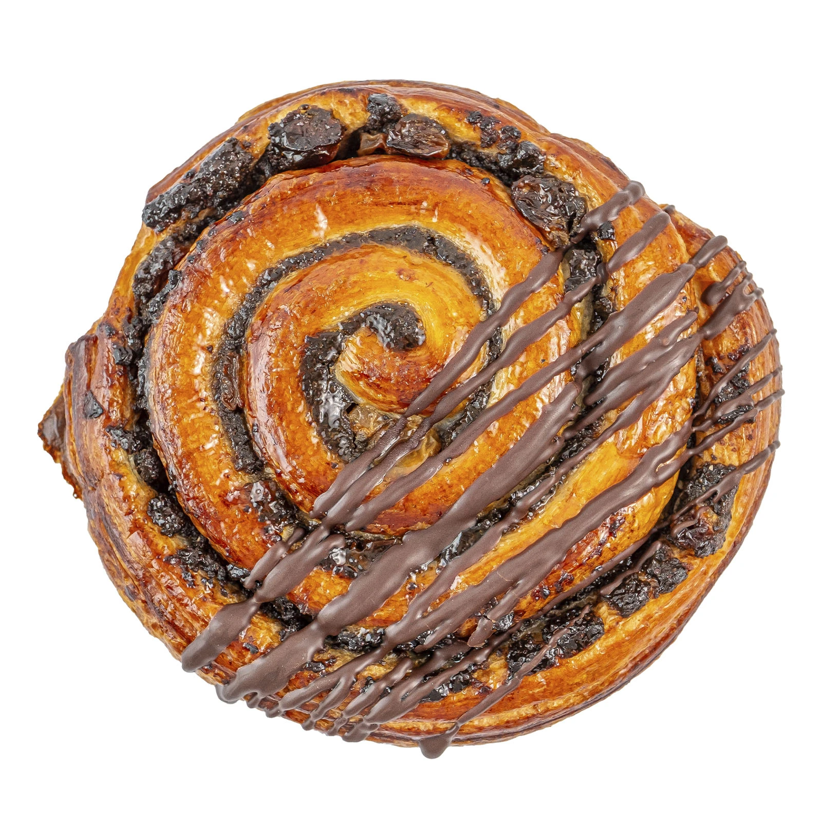 Слойка-равлик Горбушка з маком та родзинками 100г Фото №:2