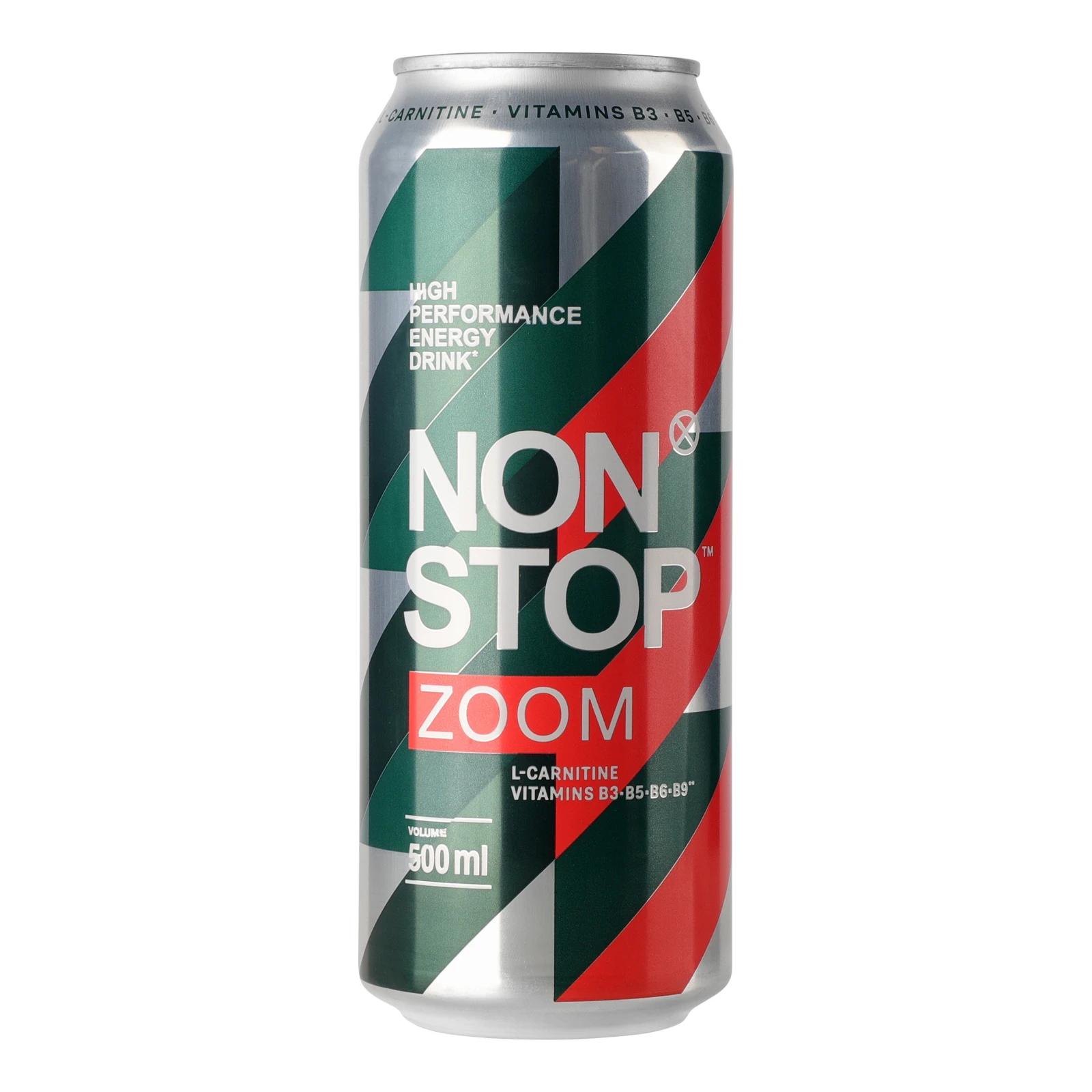 Напій енергетичний Non Stop Zoom безалкогольний сильногазований 0.5л Фото №:1