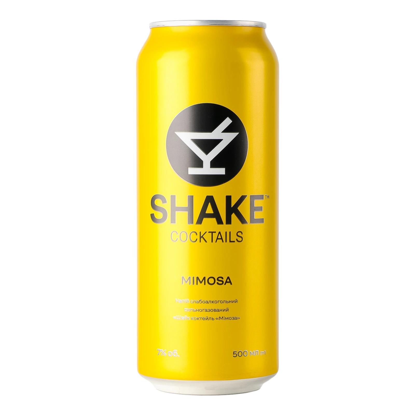 Напій слабоалкогольний Shake Cocktails Мімоза сильногазований 7% 0.5л Фото №:1