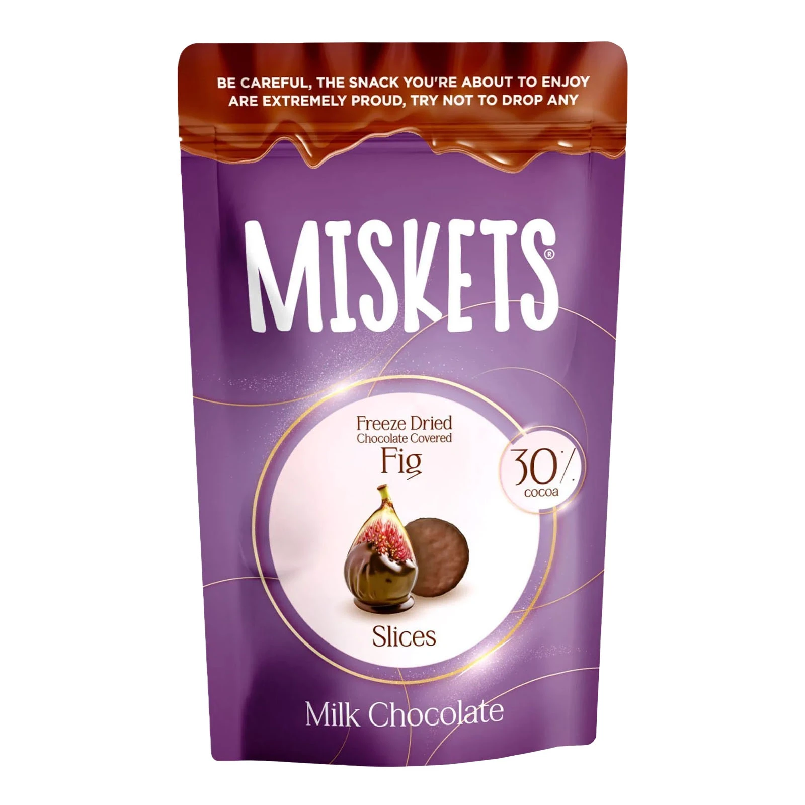 Інжир Miskets в молочному шоколаді 80г Фото №:1