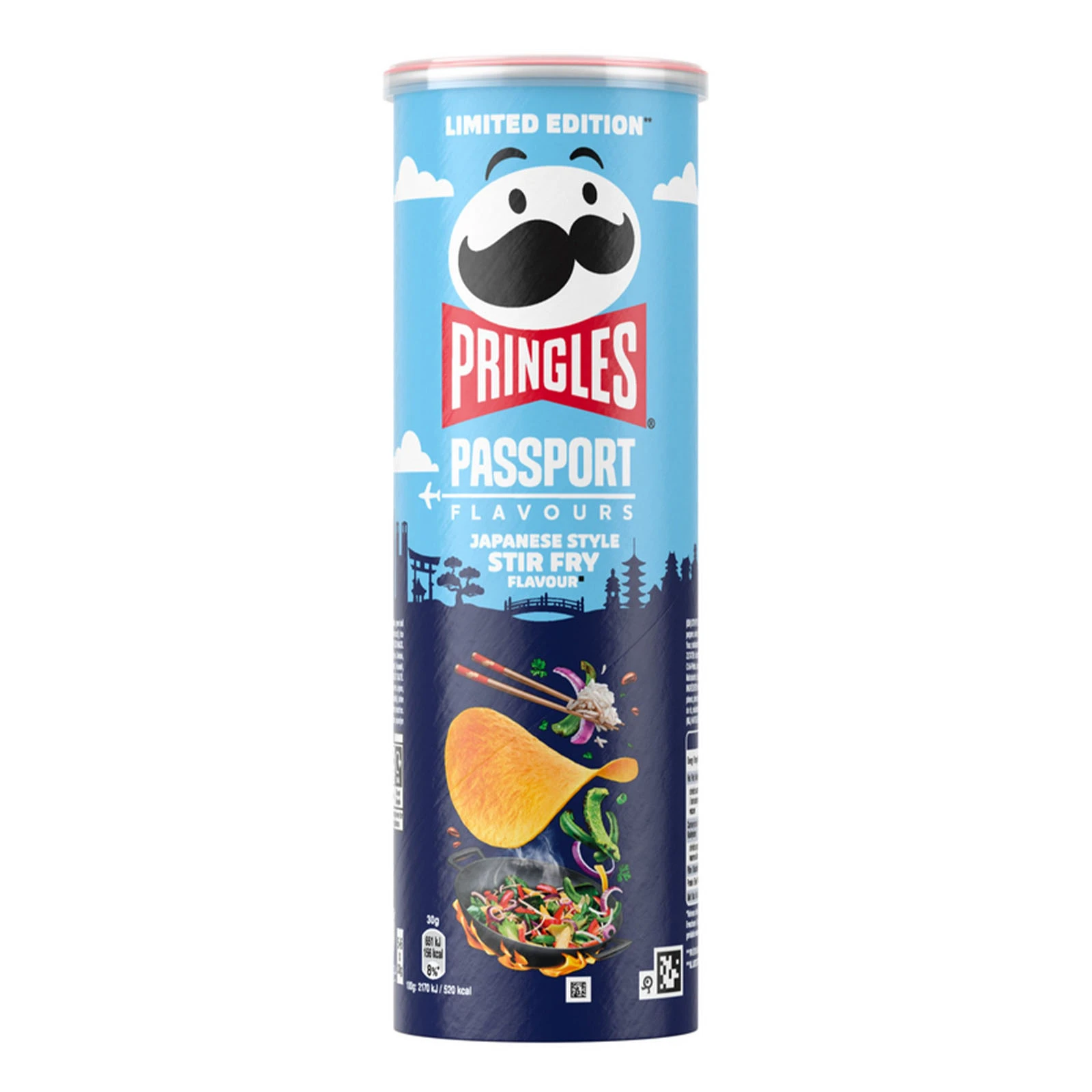 Чипси Pringles 165г Passport зі смаком Japanese Style Stir Fry Новинка Фото №:1