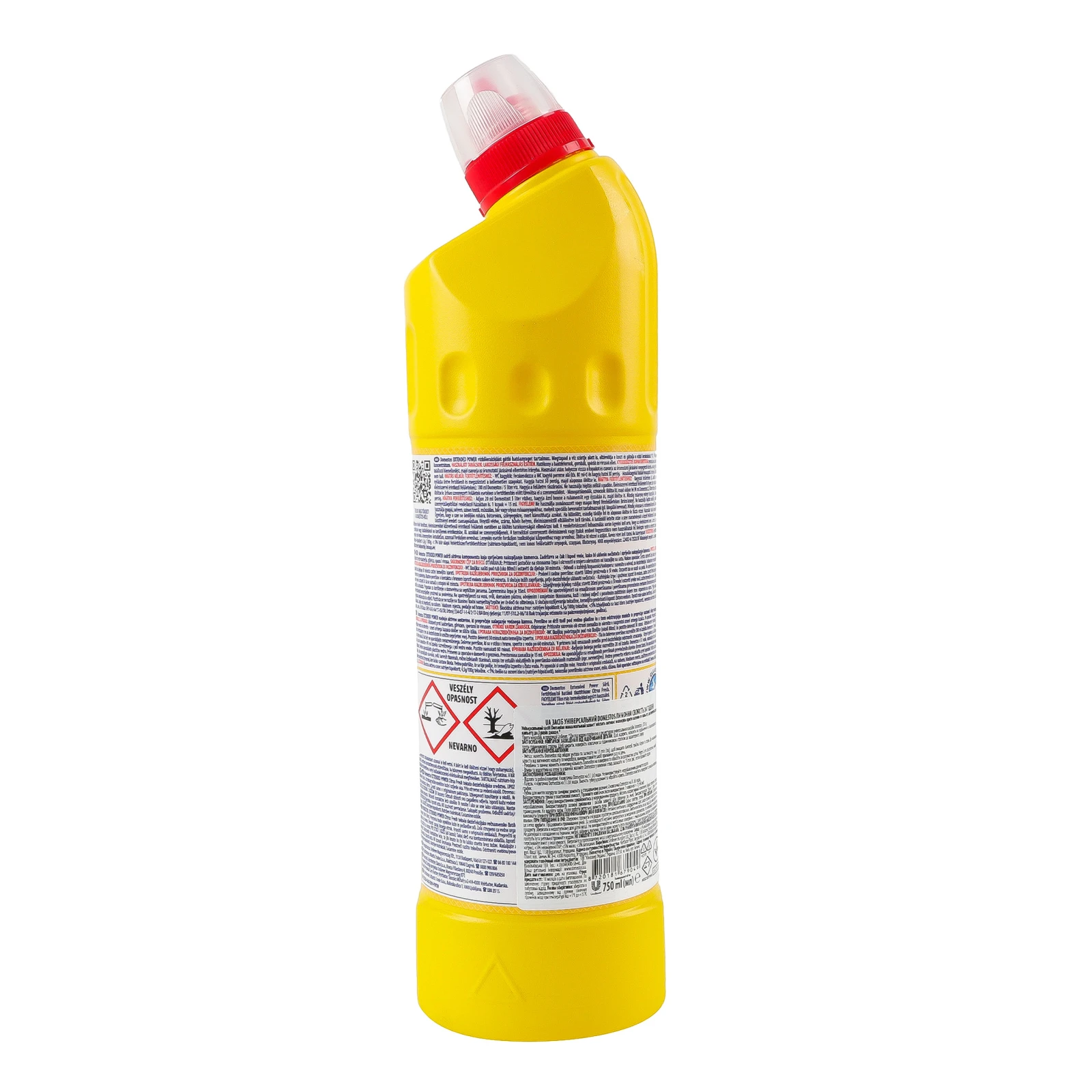 Засіб для чищення Domestos для унітазу та ванної універсальний Лимонна свіжість 750мл Фото №:2