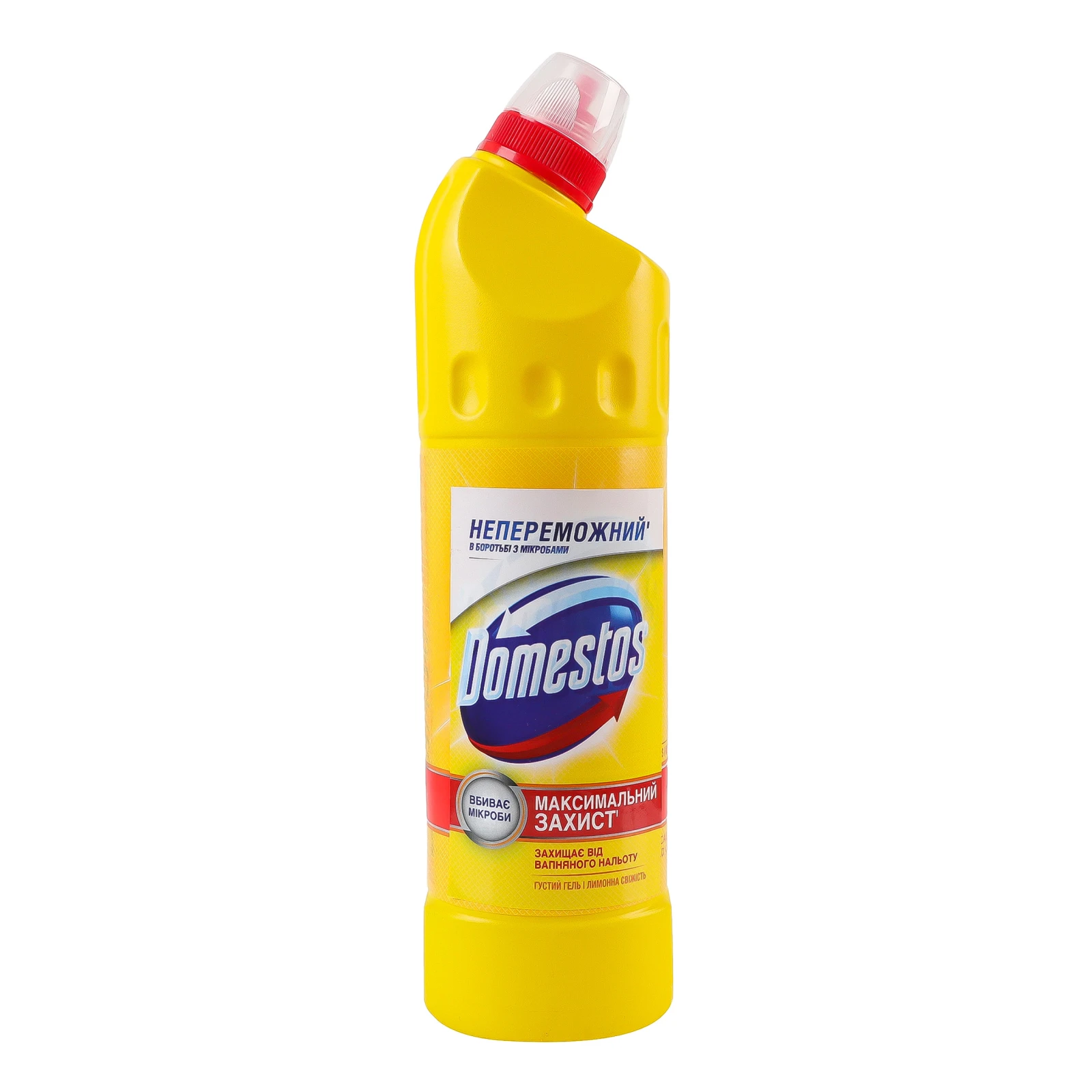 Засіб для чищення Domestos для унітазу та ванної універсальний Лимонна свіжість 750мл