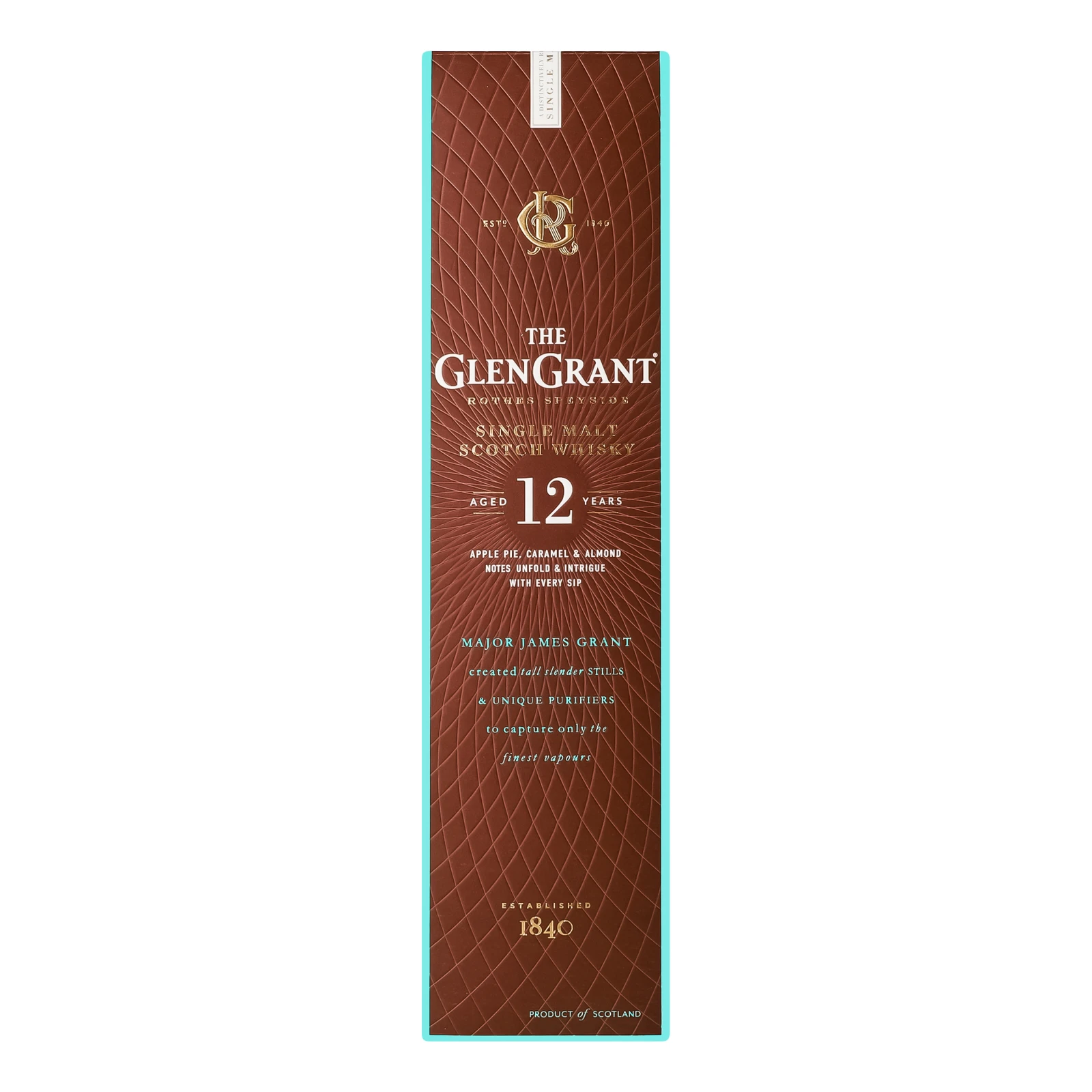 Віскі The Glen Grant 12YO шотландське 43% 0.7л