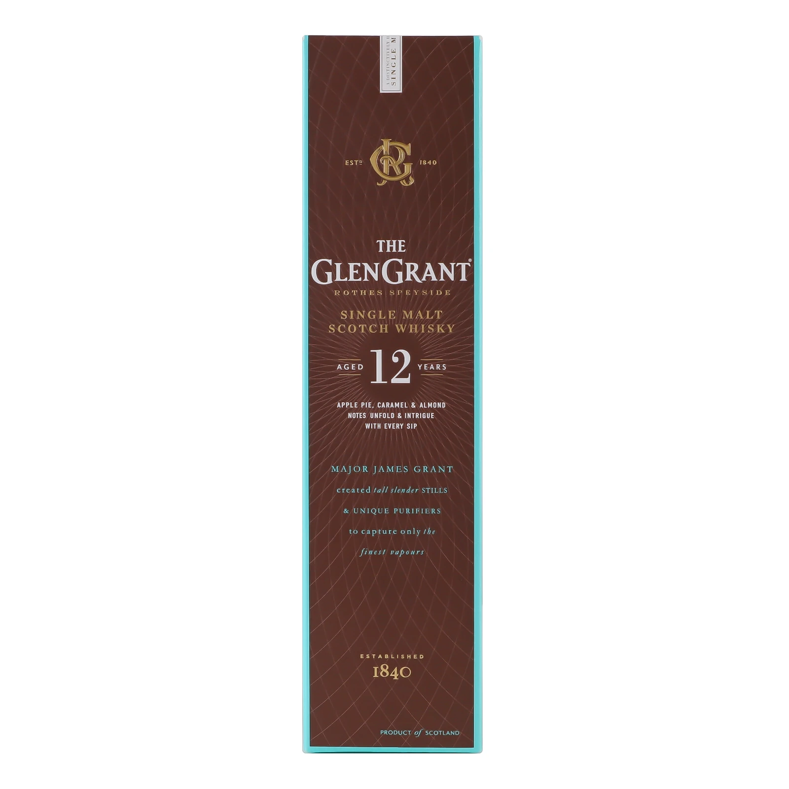 Віскі The Glen Grant 12Y.O. шотландське 43% 0.7л Фото навігації №:1