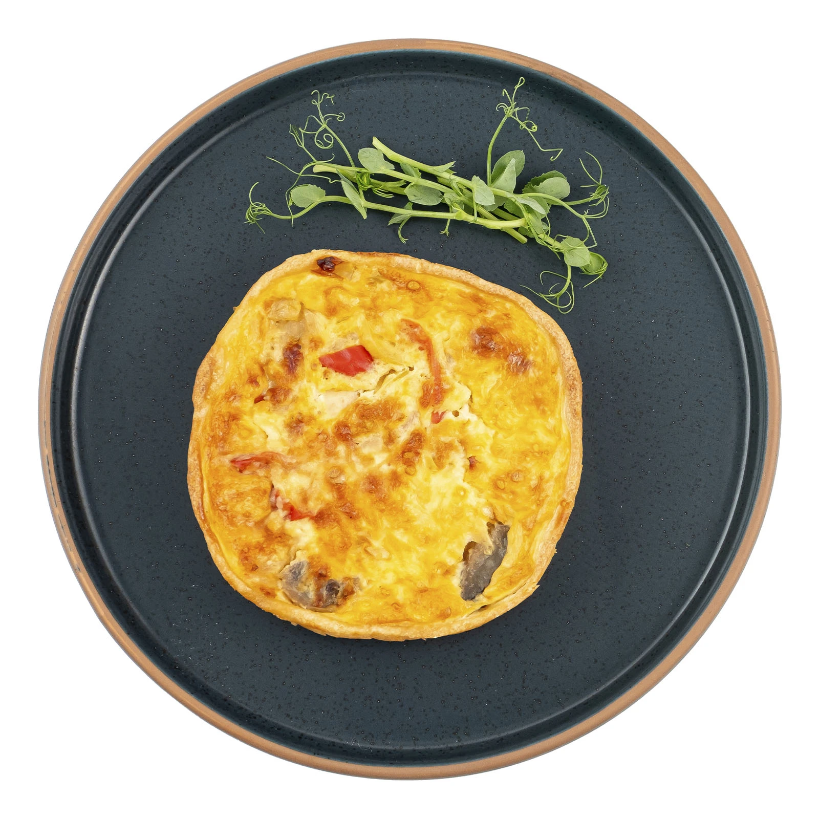 Кіш Горбушка з грибами та солодким перцем 160г Фото №:1