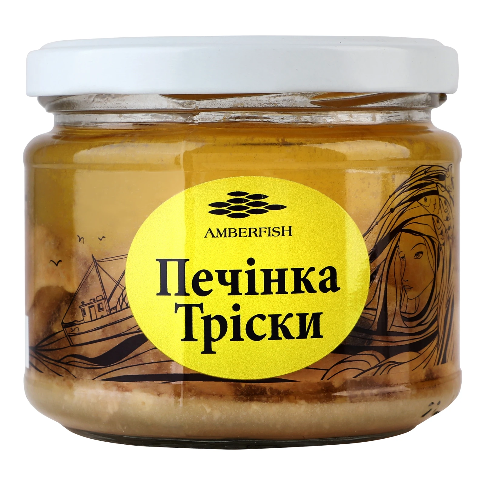 Печінка тріски Amberfish стерилізована 250г