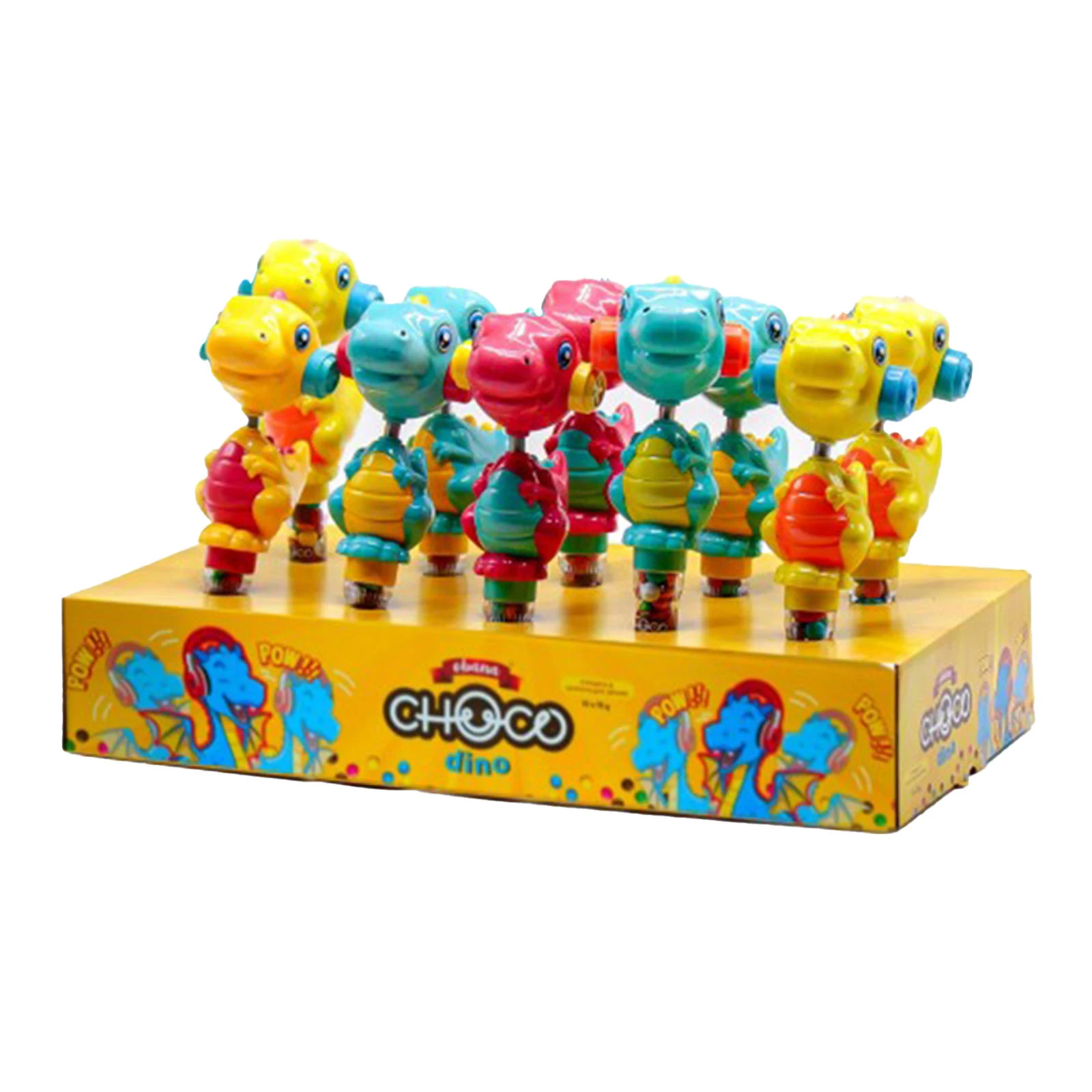 Драже Obana Choco 15г та іграшка Dino Новинка Фото №:1