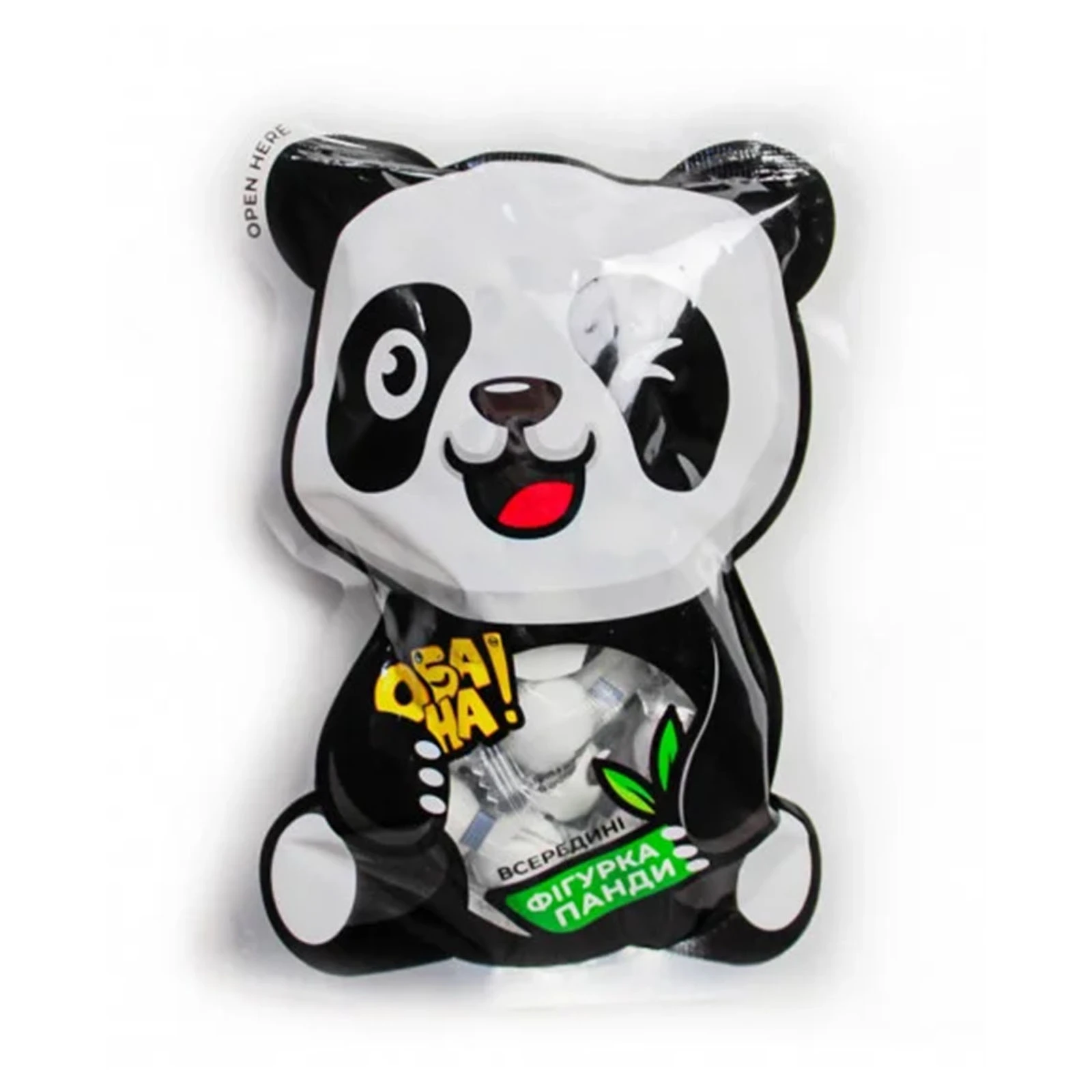 Цукерки ОбаНа 100г Panda кріспі в шоколадно-цукровій глазурі