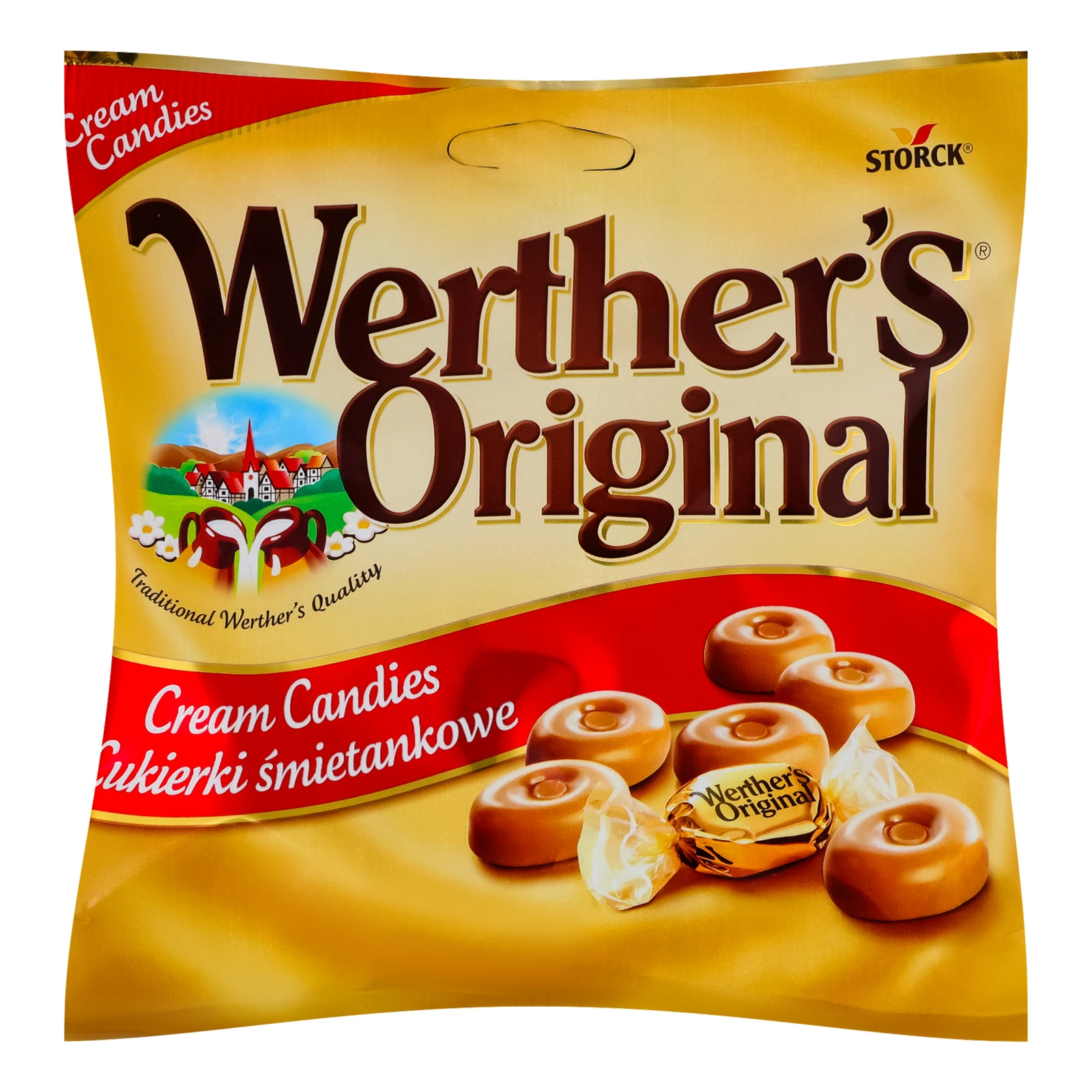 Льодяники Werther`s Original вершкова карамель 90г