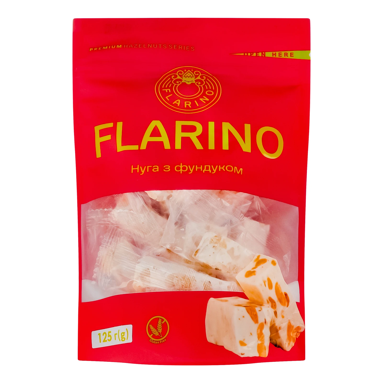 Нуга Flarino з фундуком 125г Фото №:1