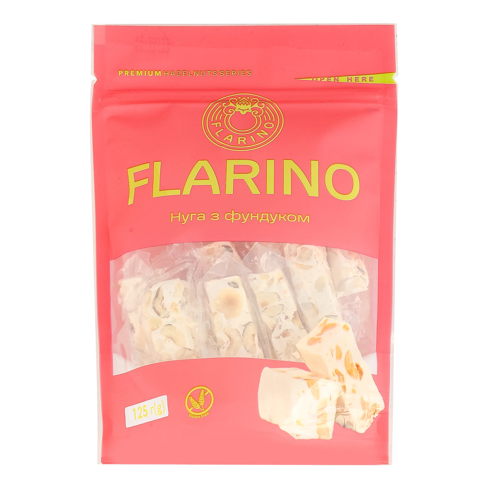 Нуга Flarino з фундуком 125г