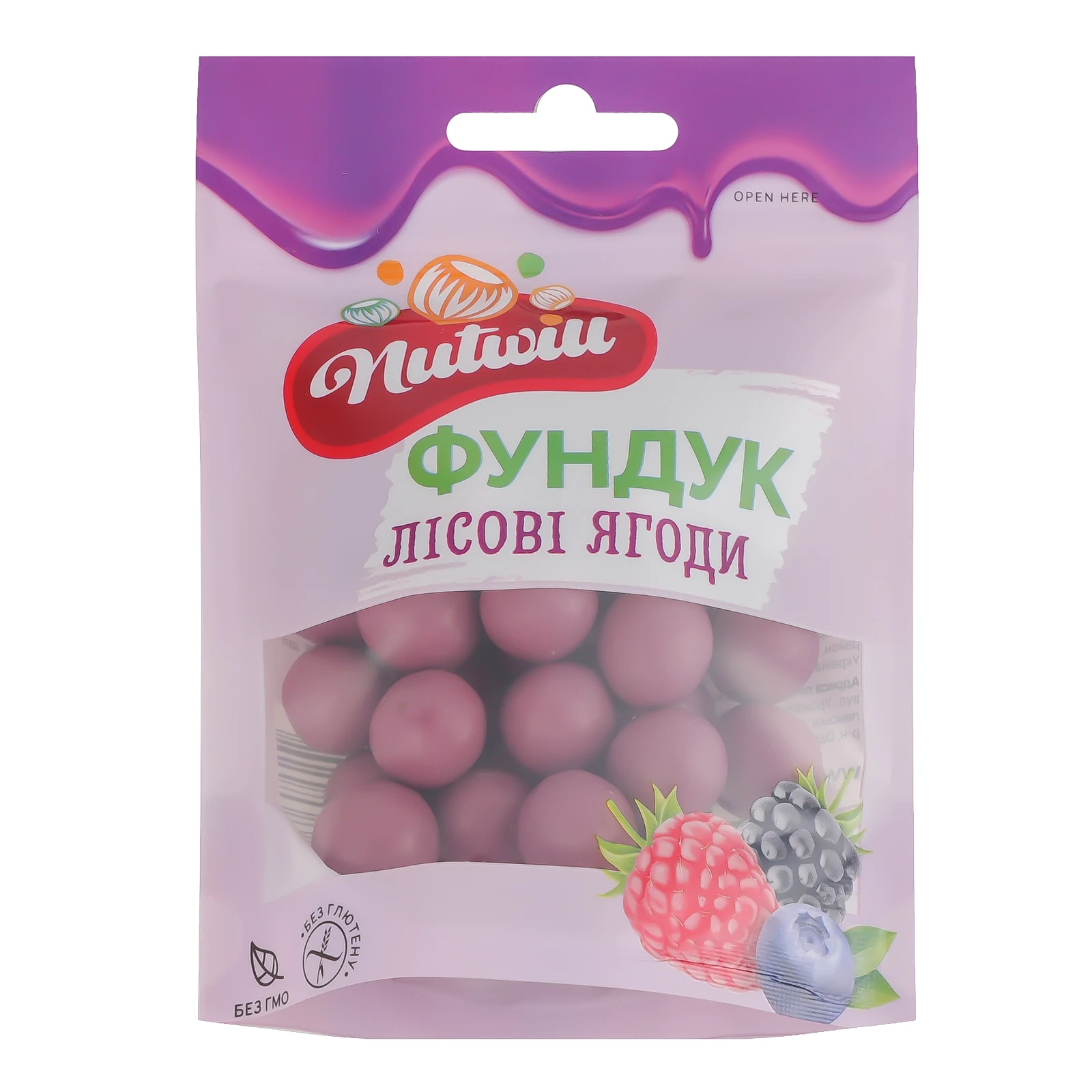 Фундук Nutwill Лісові ягоди 100г Фото навігації №:1