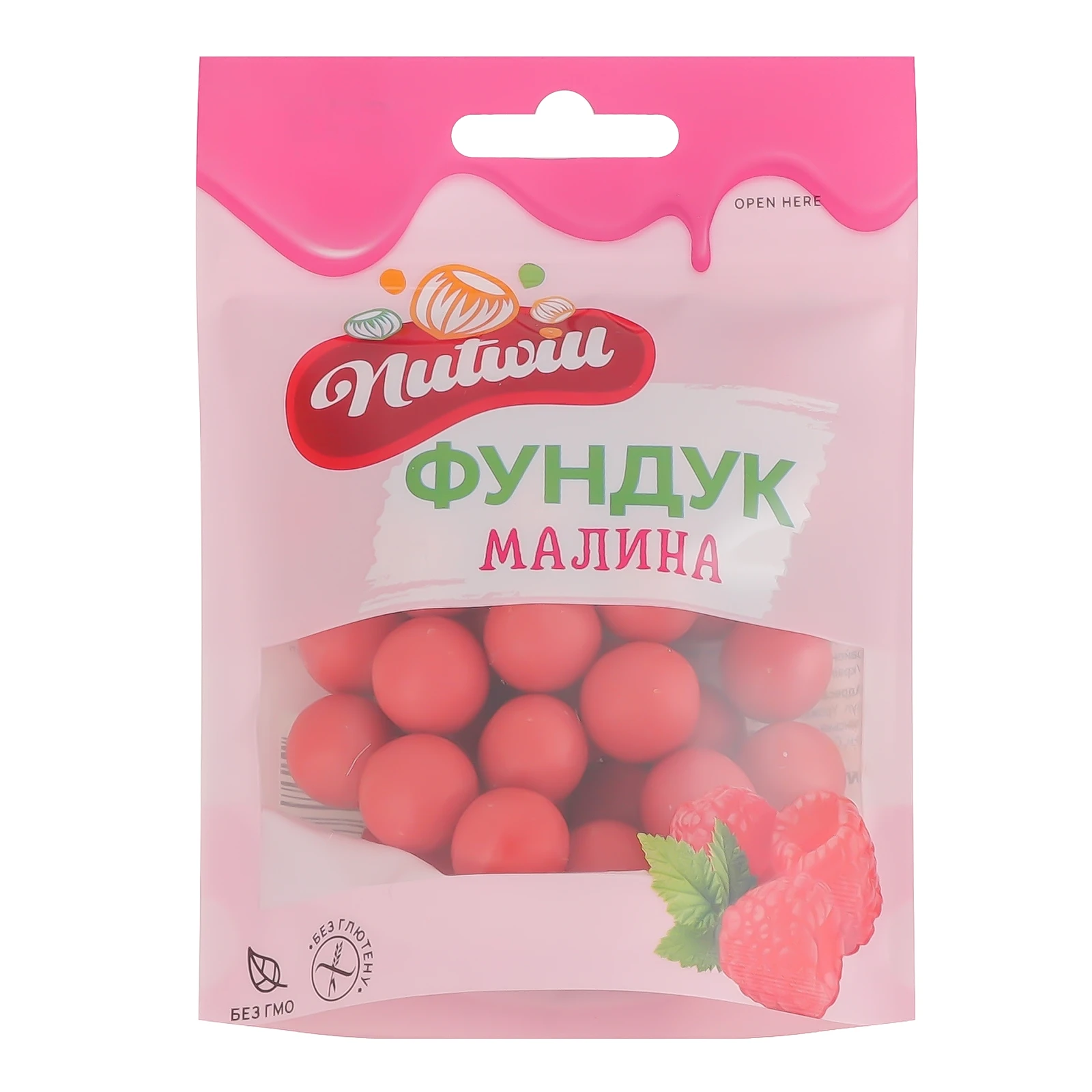 Фундук Nutwill Малина 100г Фото навігації №:1