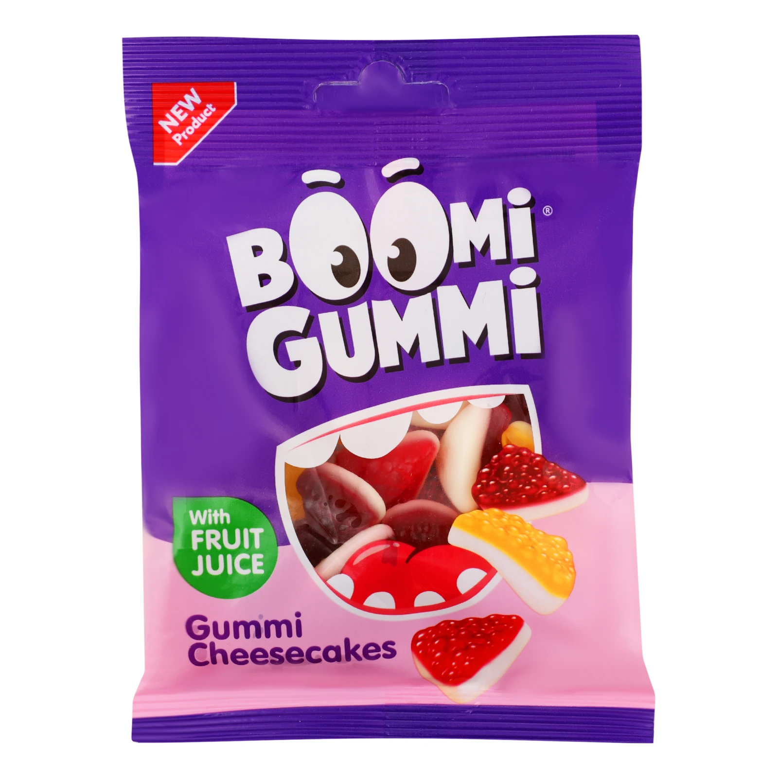 Цукерки желейні Boomi Gummi Cheesecakes 70г