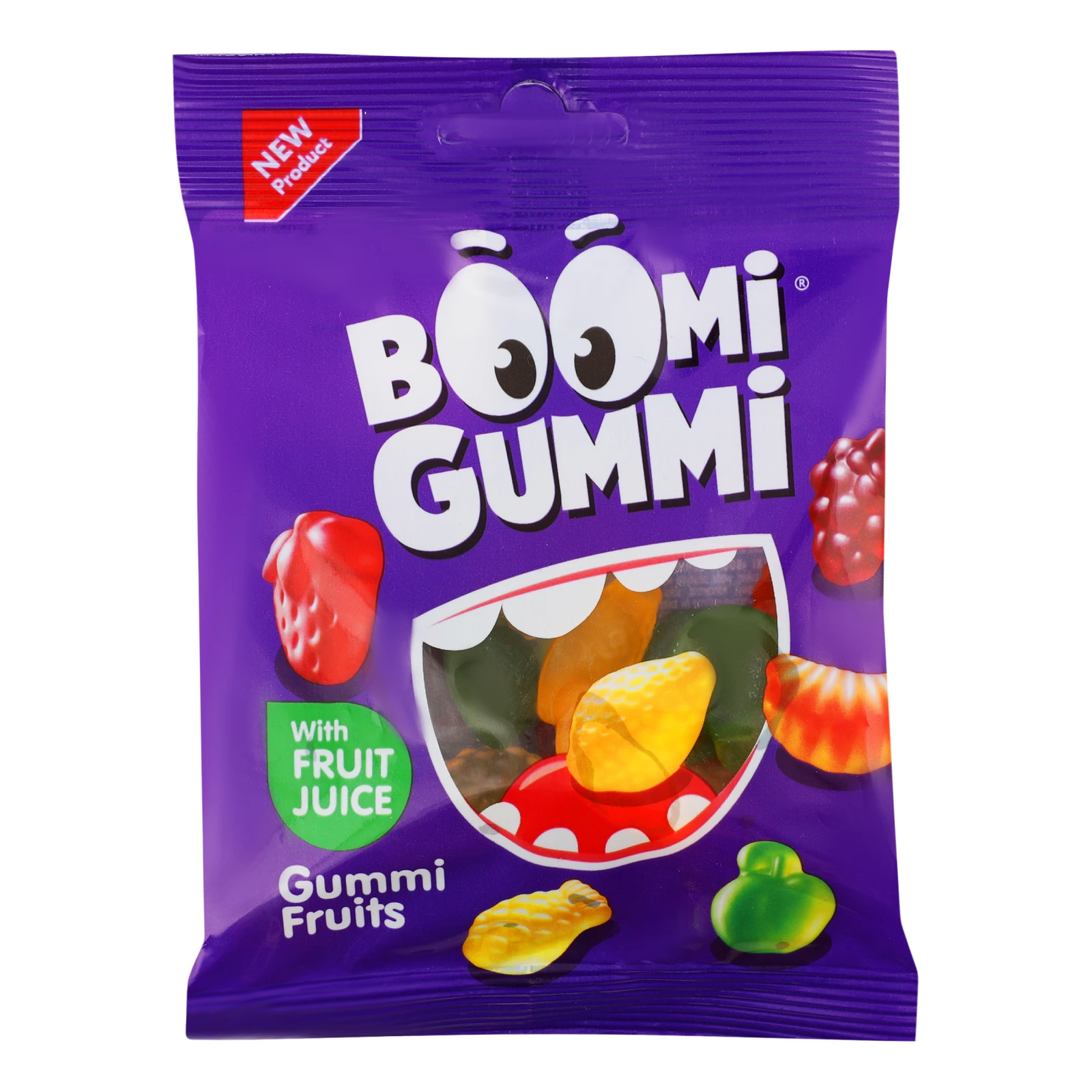 Цукерки желейні Boomi Gummi Fruits 70г
