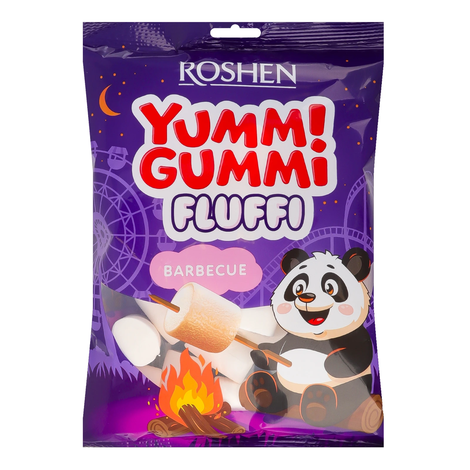 Маршмелоу Roshen Yummi Gummi Fluffi Барбекю 200г Фото навігації №:1
