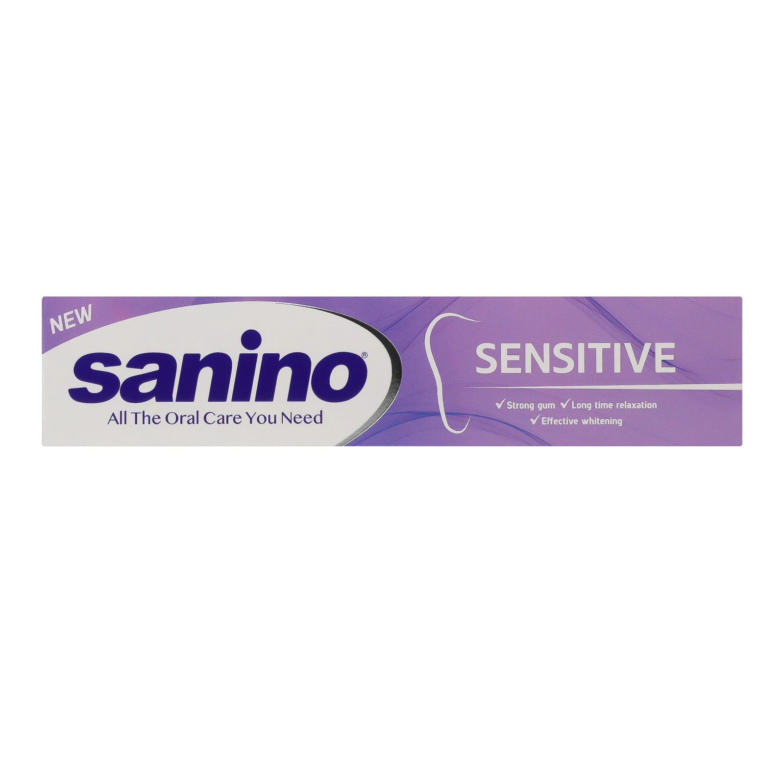 Паста зубна Sanino Sensitive 75мл Фото №:1