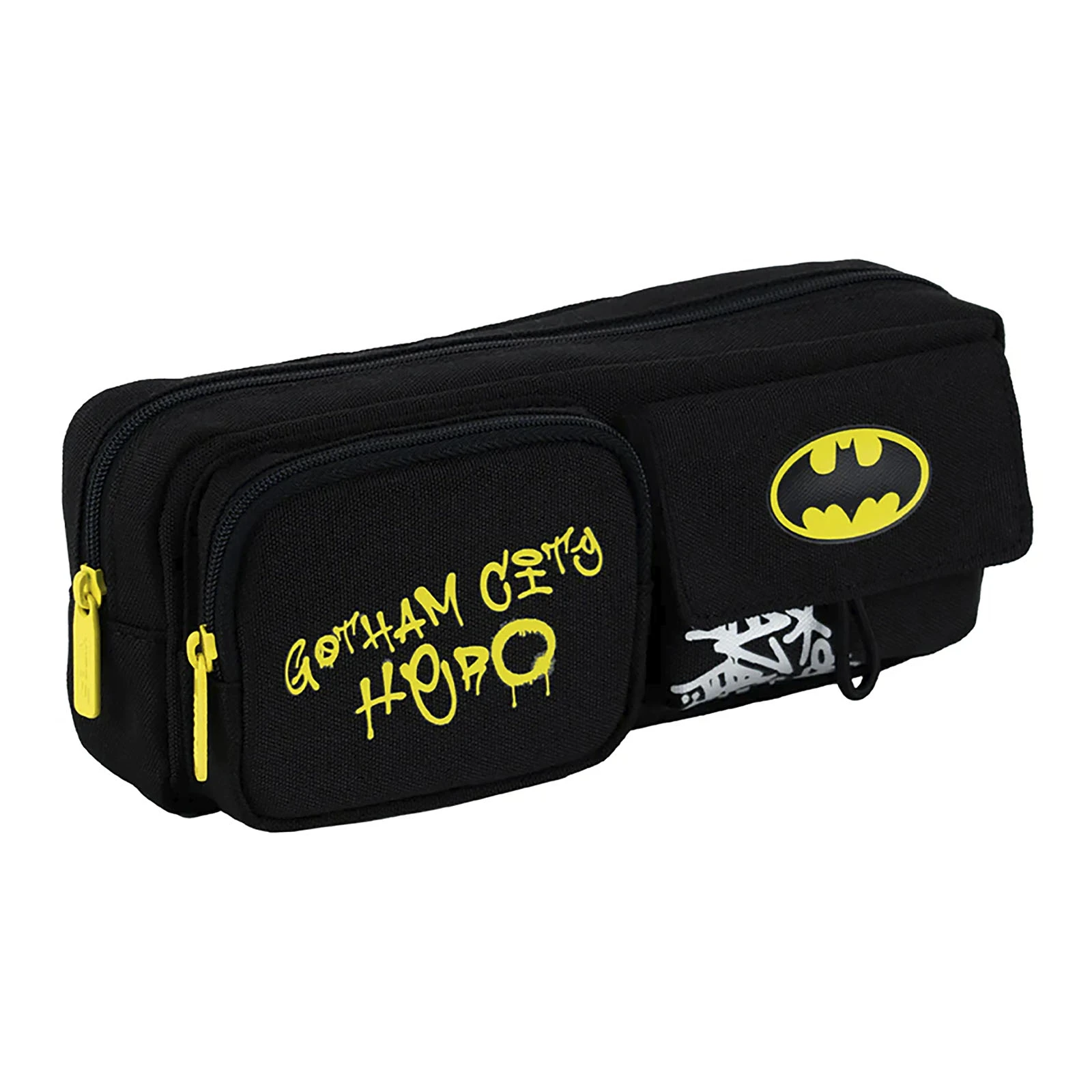 Пенал Kite Batman м`який DC25-2701 Новинка Фото навігації №:1