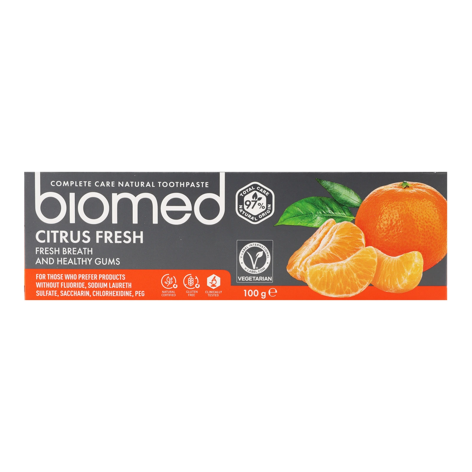 Паста зубна Biomed Citrus Fresh 100г Фото №:1