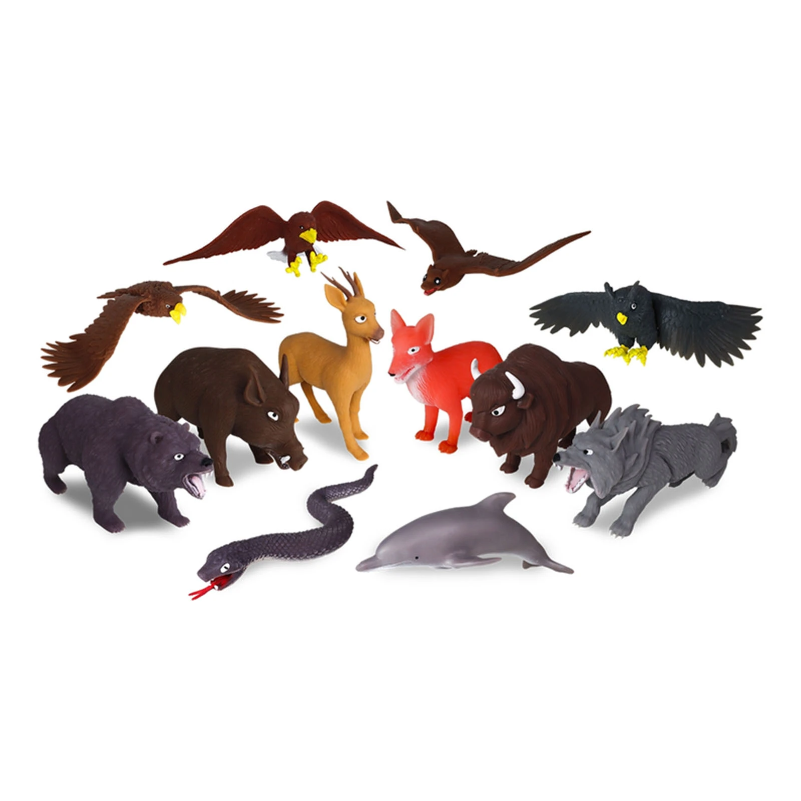 Іграшка-стретч Sbabam у вигляді тварини Тварини України диспл. Фото №:2