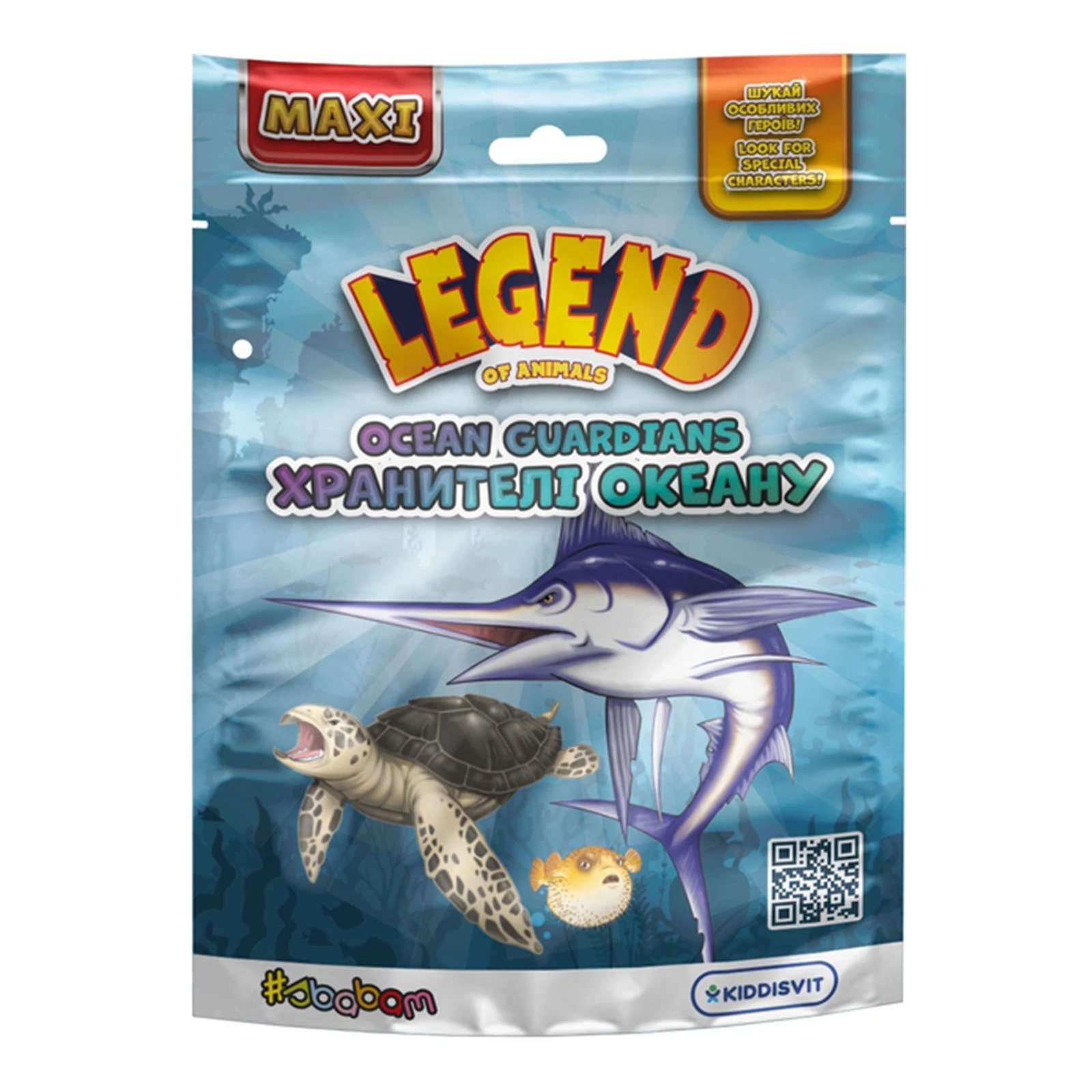 Іграшка-стретч Sbabam у вигляді тварини Legend Of Animals Maxi Хранителі Океану Фото навігації №:1