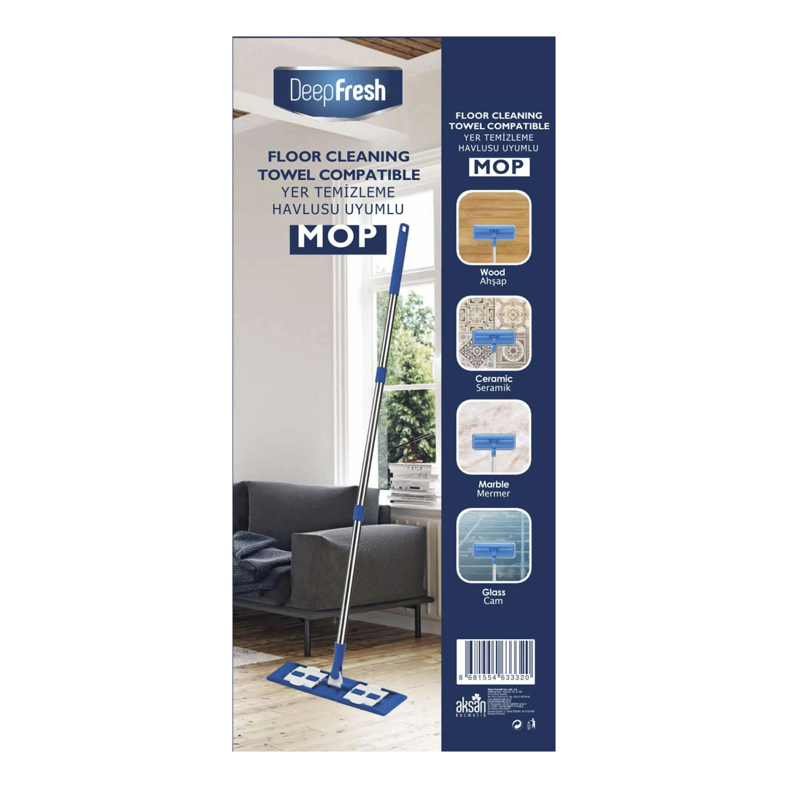 Швабра Deep Fresh MOP для підлоги Фото №:3