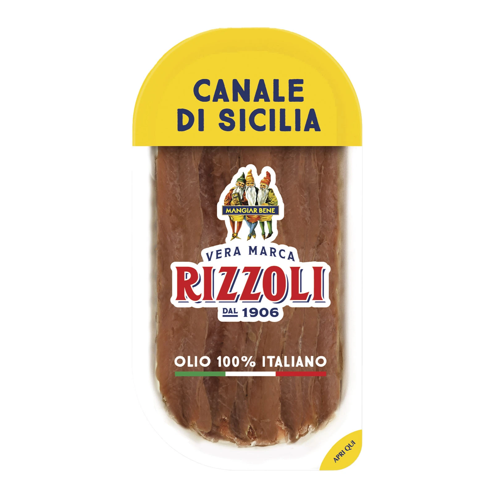 Анчоуси Rizzoli в соняшниковій олії 40г Фото №:1