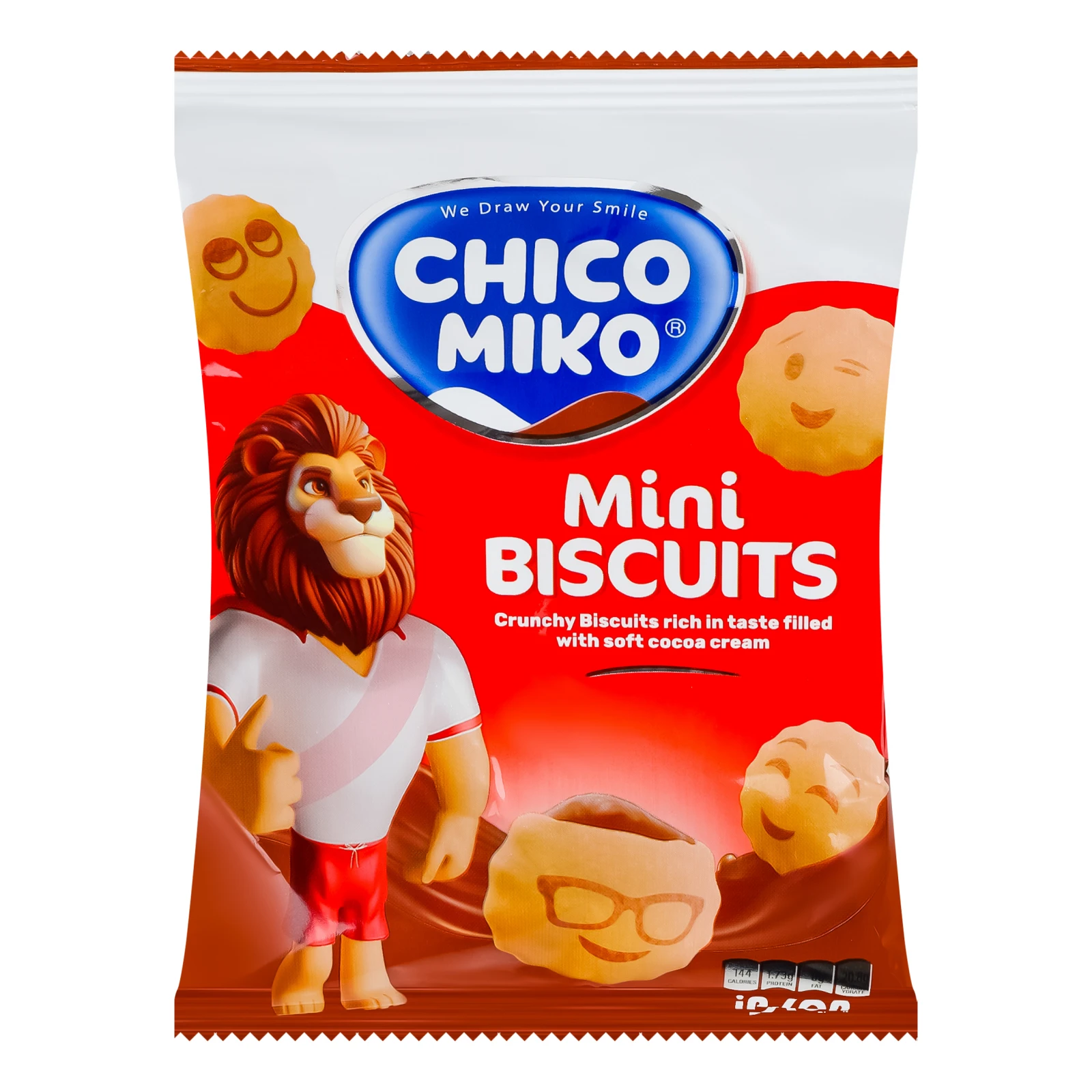 Печиво Chico Miko з начинкою какао-крем 30г Фото навігації №:1