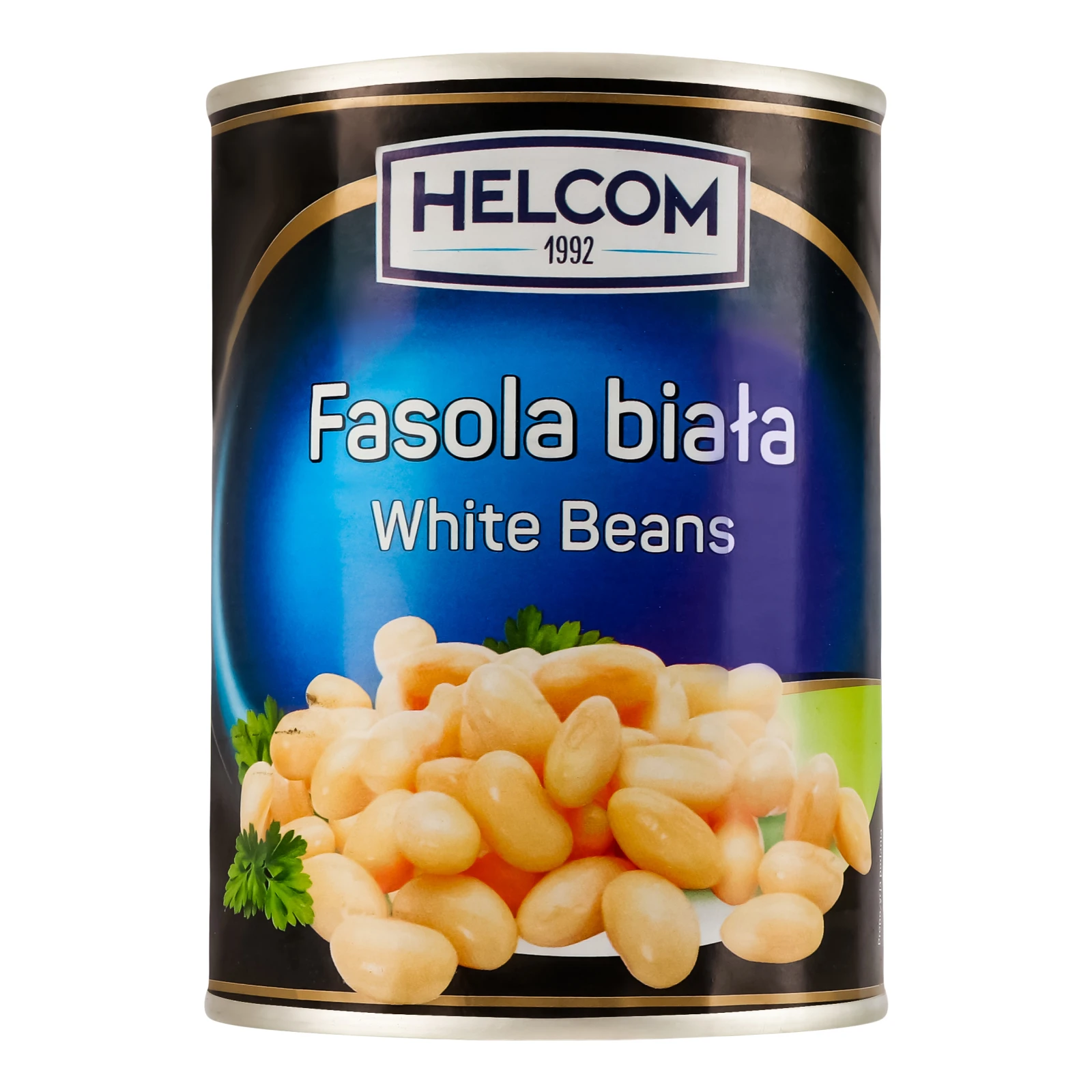 Конс Helcom 400г квасоля біла з/б Фото №:1